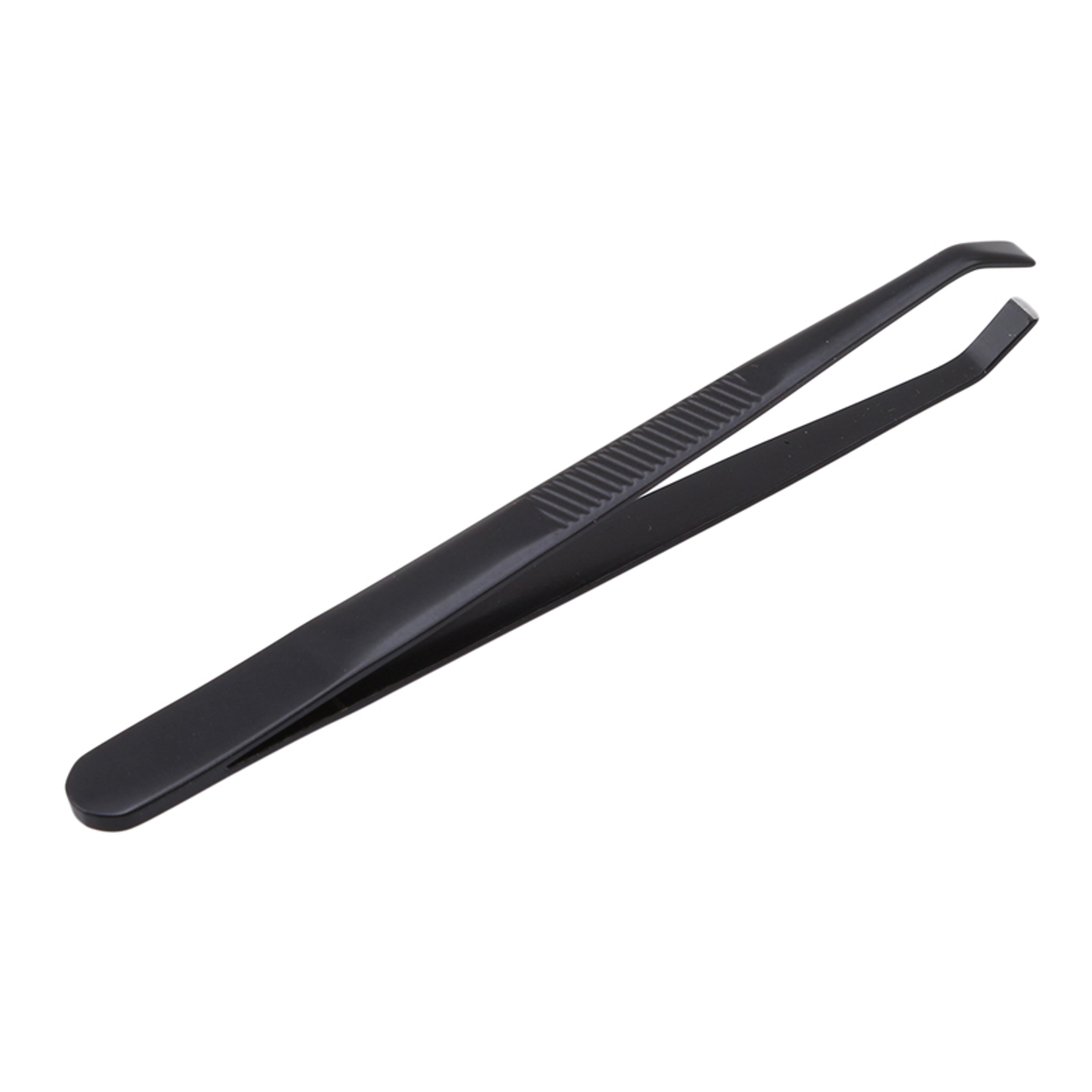 Stainless Steel Slant Tip Tweezers For Eyebrows And Eyelashes  Professional Makeup Tool 4