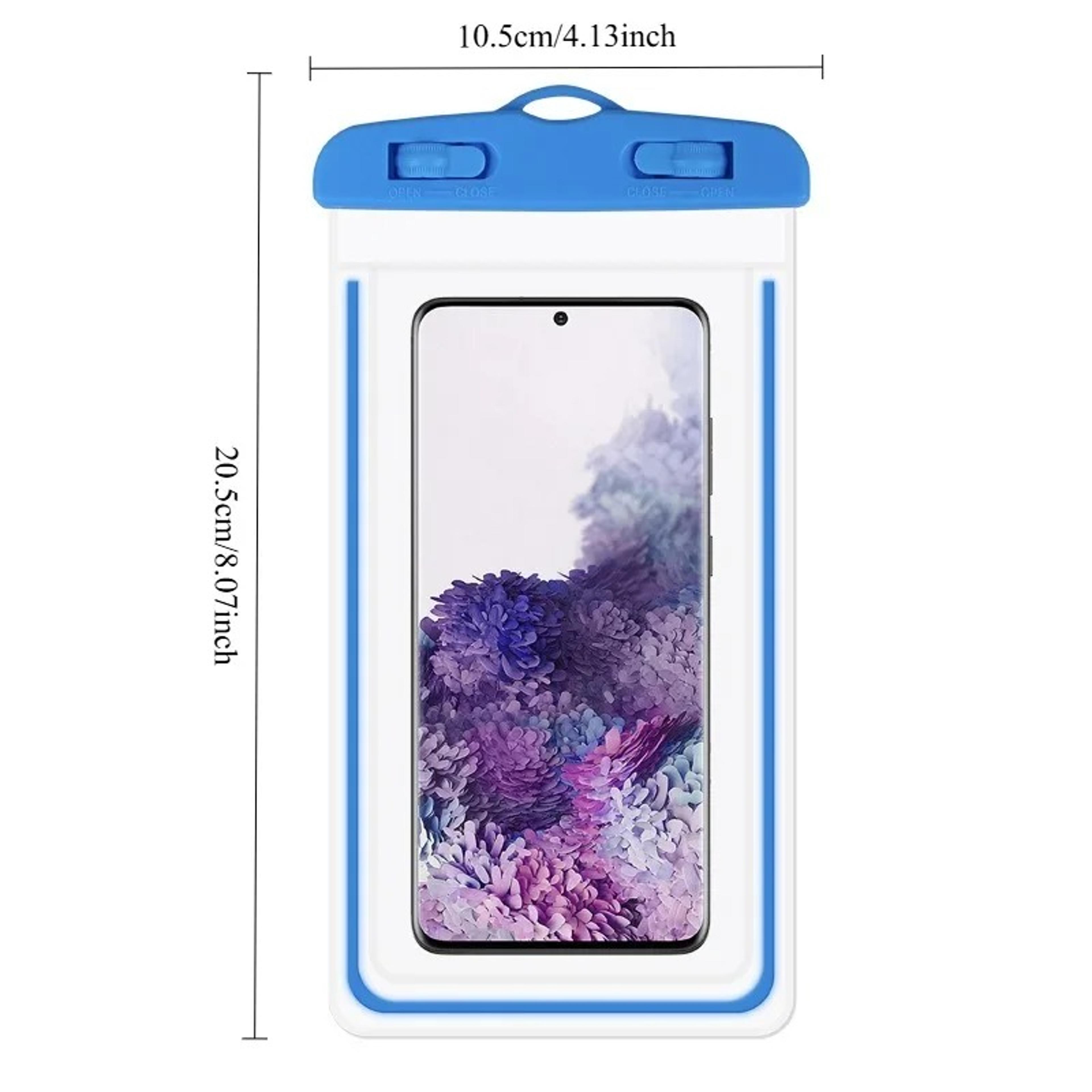 Waterproof Phone Pouch For Swimming  Diving  Luminous Touchscreen Dry Bag With Seal Lock 5
