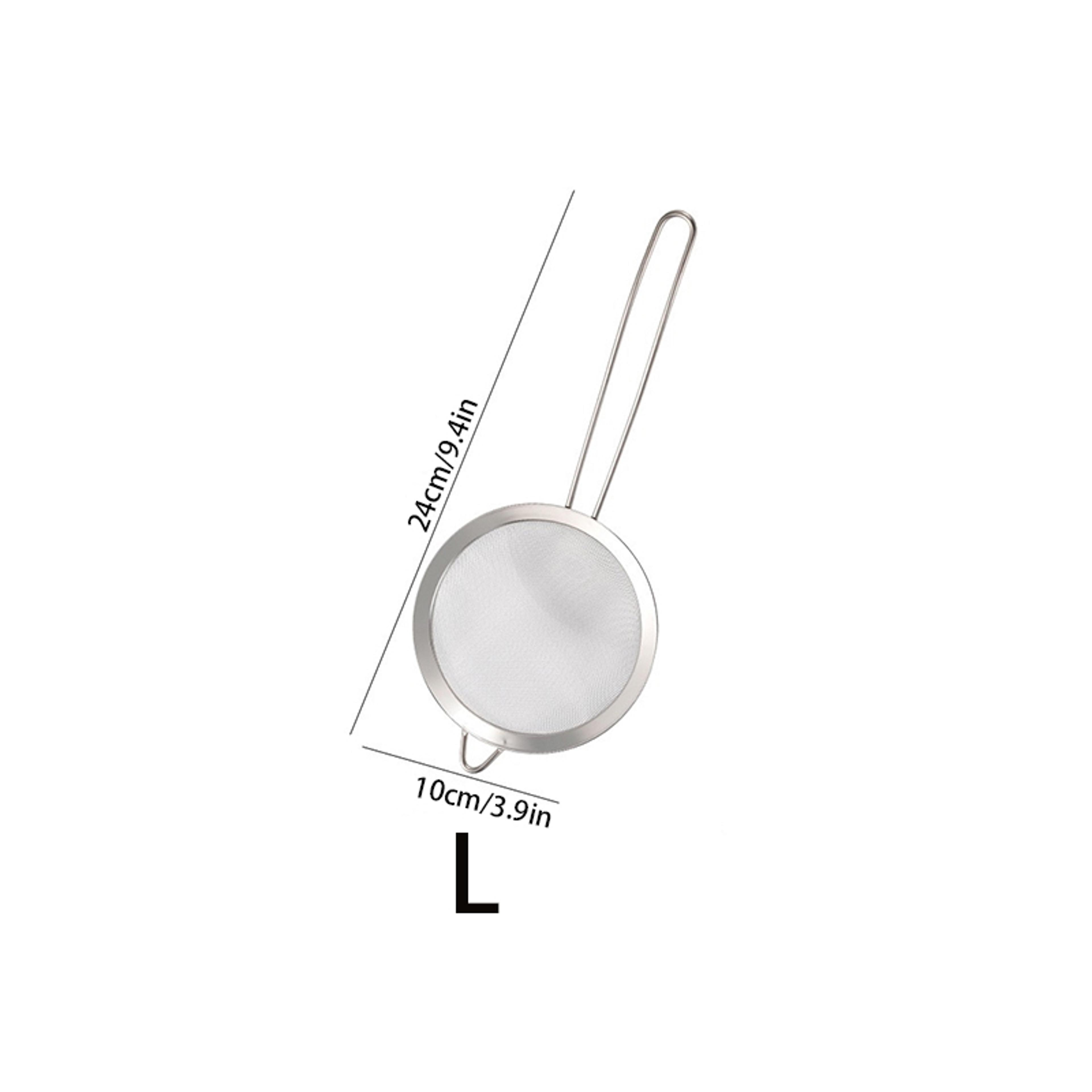 Premium Stainless Steel Fine Mesh Strainer With Hook Perfect Colander For Juice Soy Milk  More 6