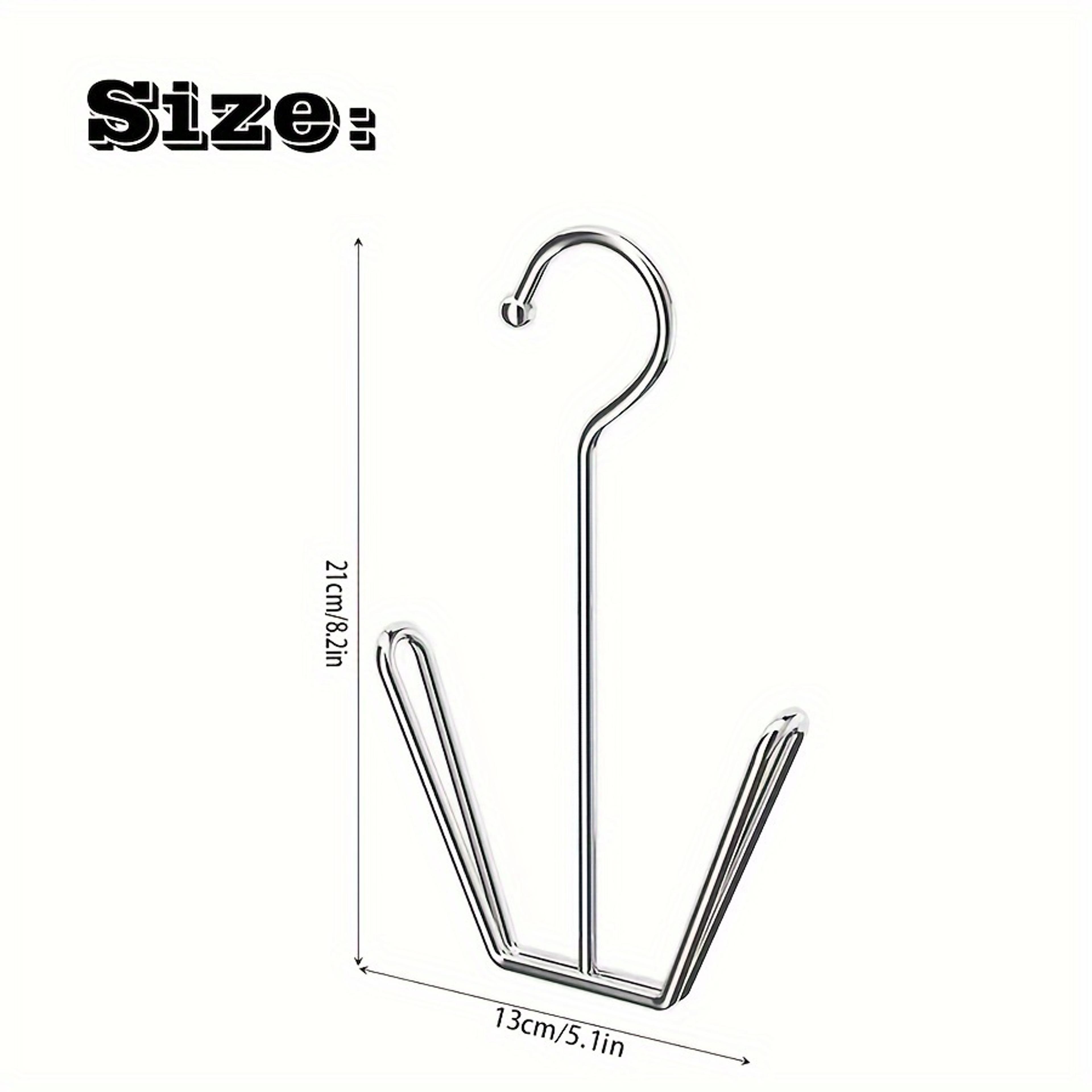 Stainless Steel Hanging Shoe Rack Organizer  SpaceSaving Bathroom And Entryway Storage Solution 5