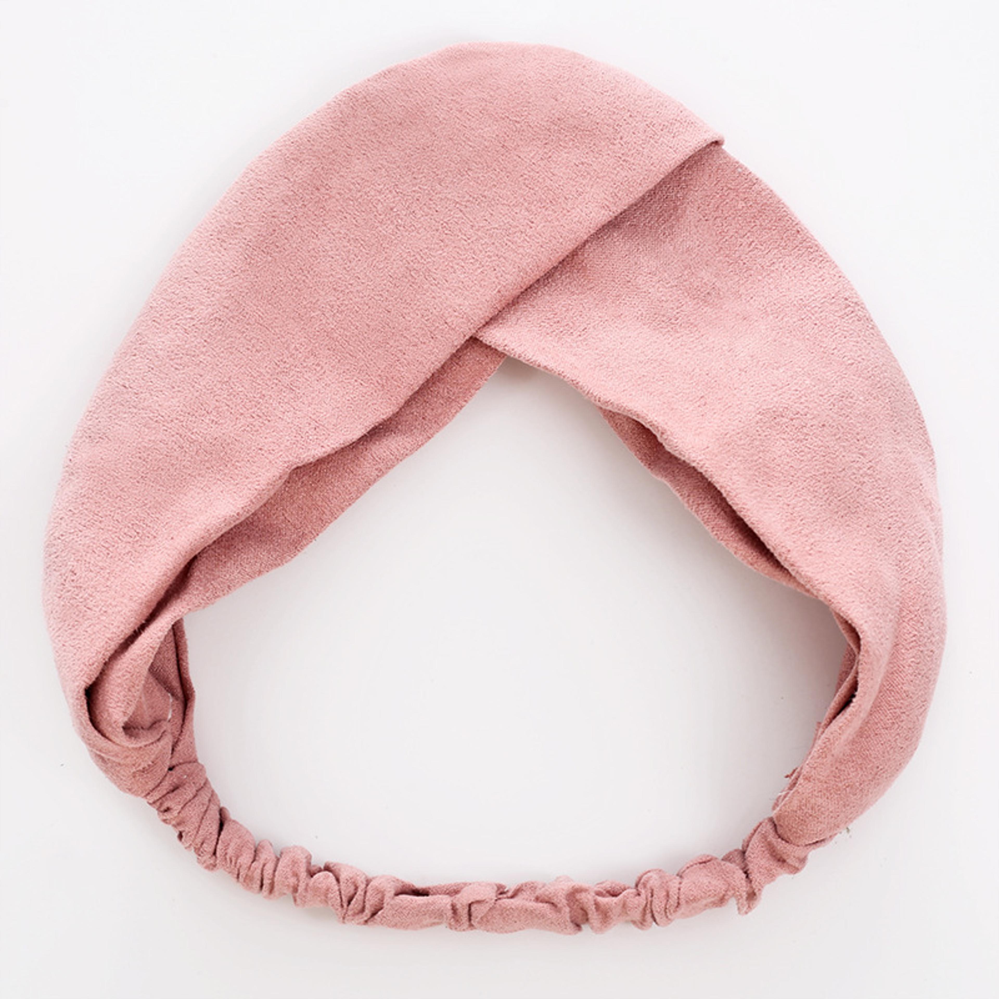 Boho Suede Twist Knotted Headband For Women  Vintage Hair Band With Sweet Bow Design 2