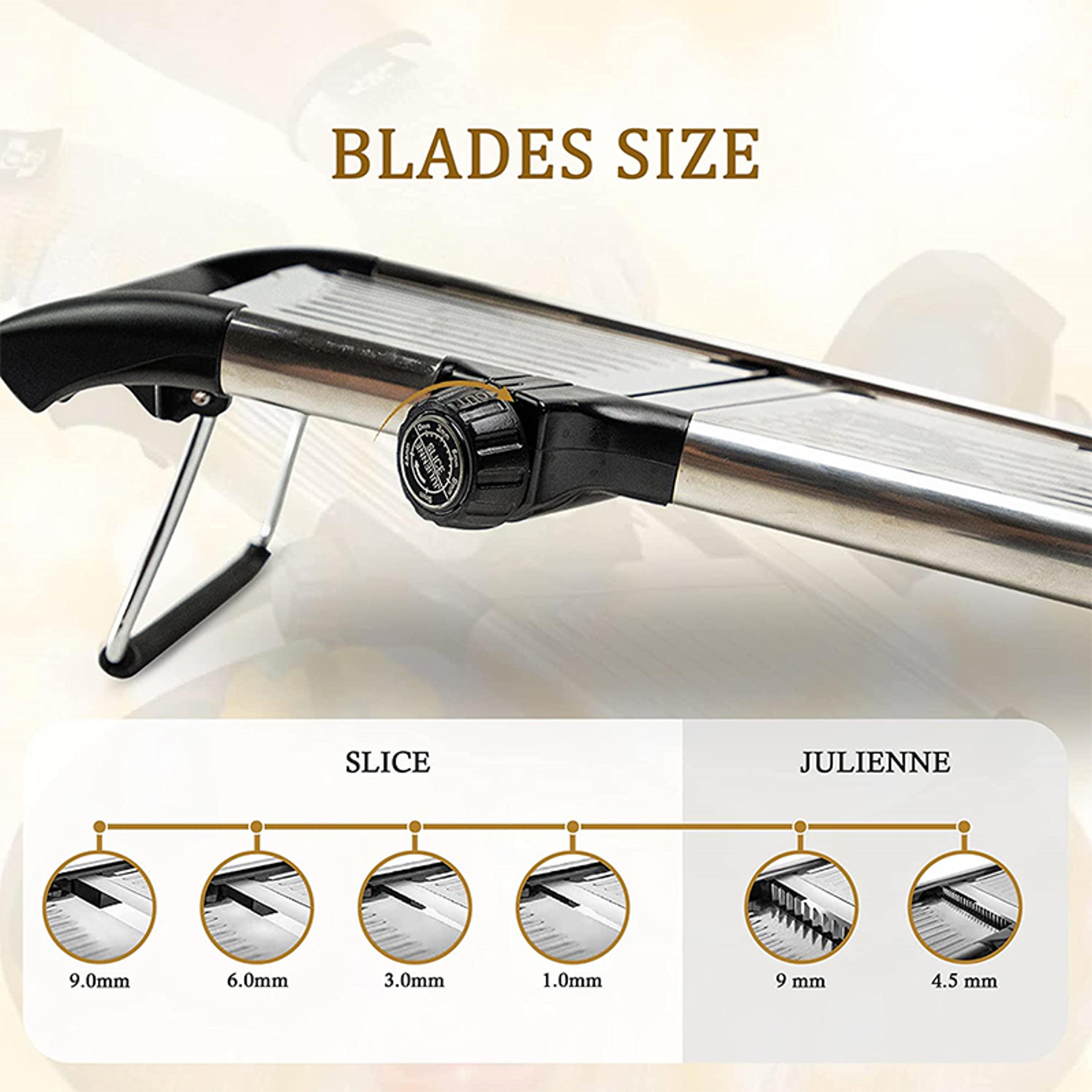 Adjustable Stainless Steel Mandoline Slicer  Perfect Vegetable Cutter For Potato Tomato Onion Carro 2