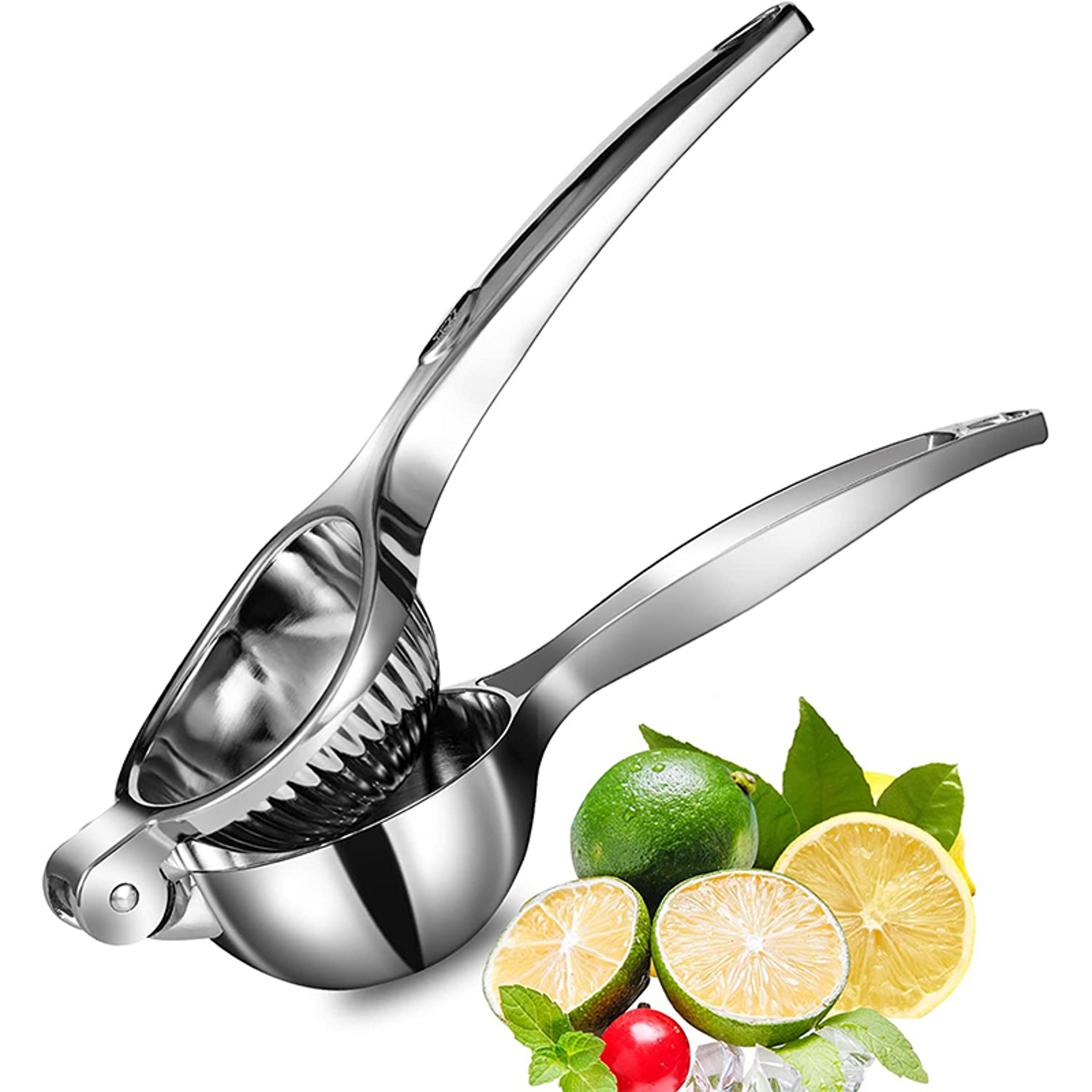 premium lemon squeezer, zinc alloy citrus juicer, manual press for orange and lemon fruits