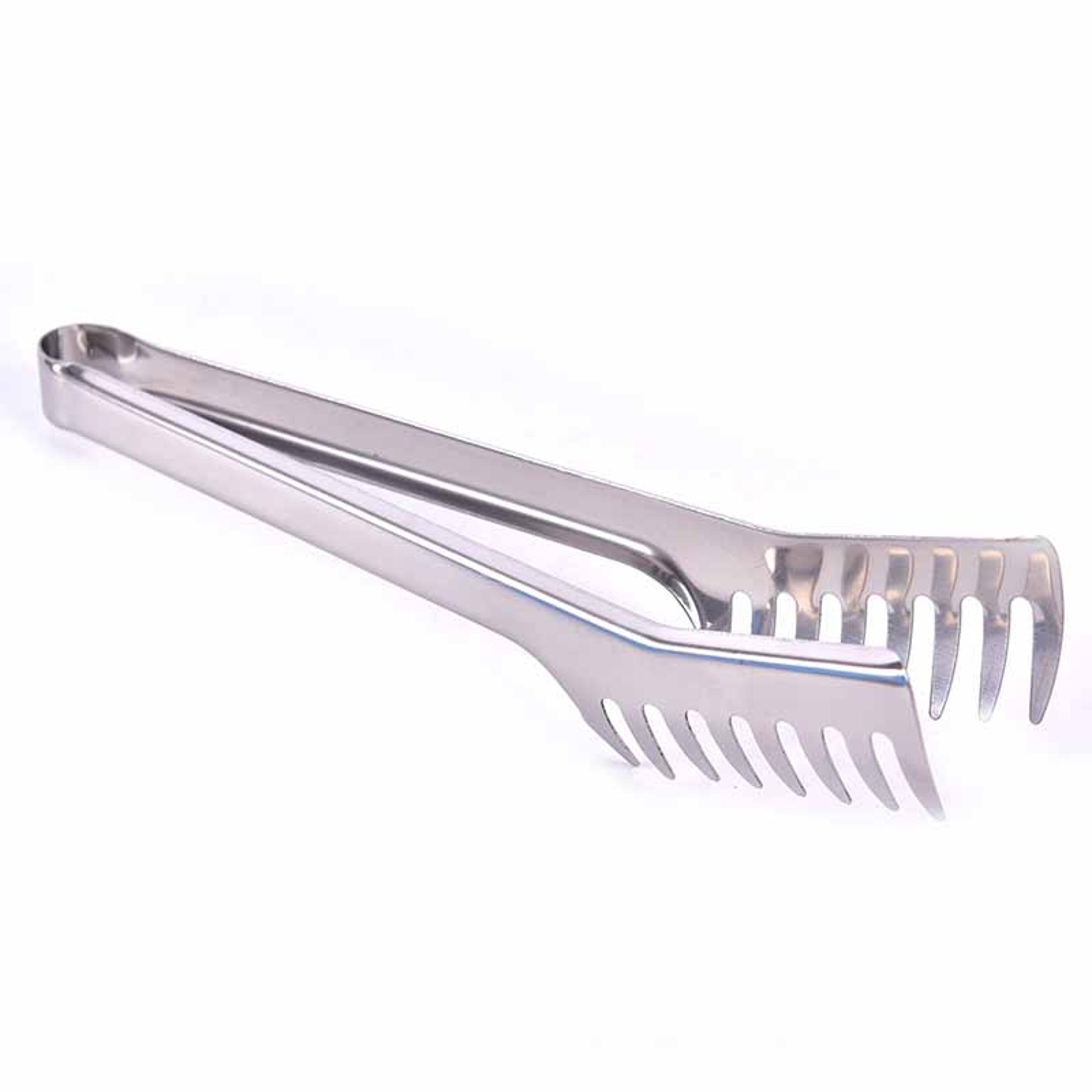 Multifunctional Stainless Steel Food Clip  BBQ Tongs  Pasta Fork For Kitchen  Barbecue Use 2