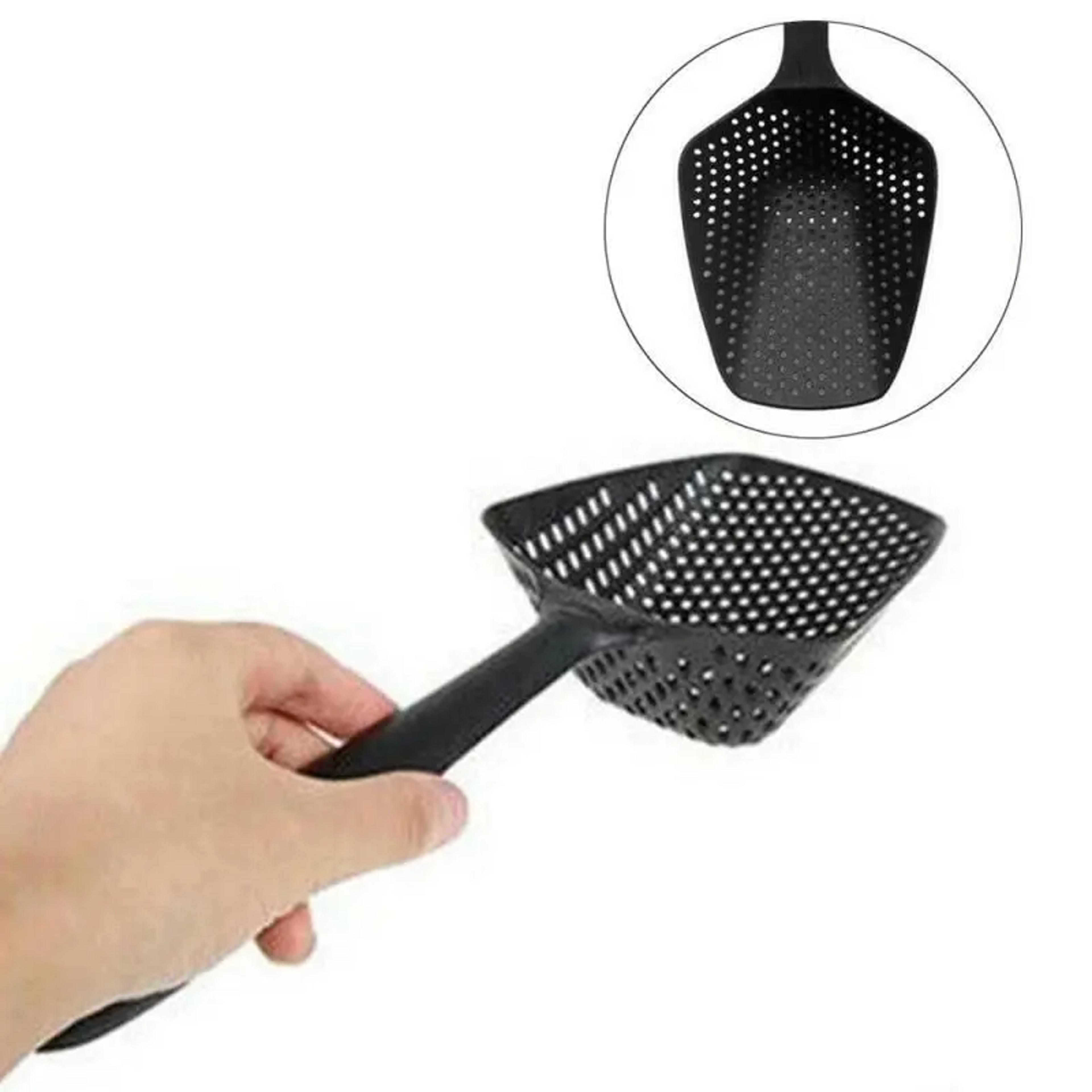 Plastic Strainer Scoop Colander  Multifunctional Kitchen Spoon For Draining Vegetables Pasta  More 5