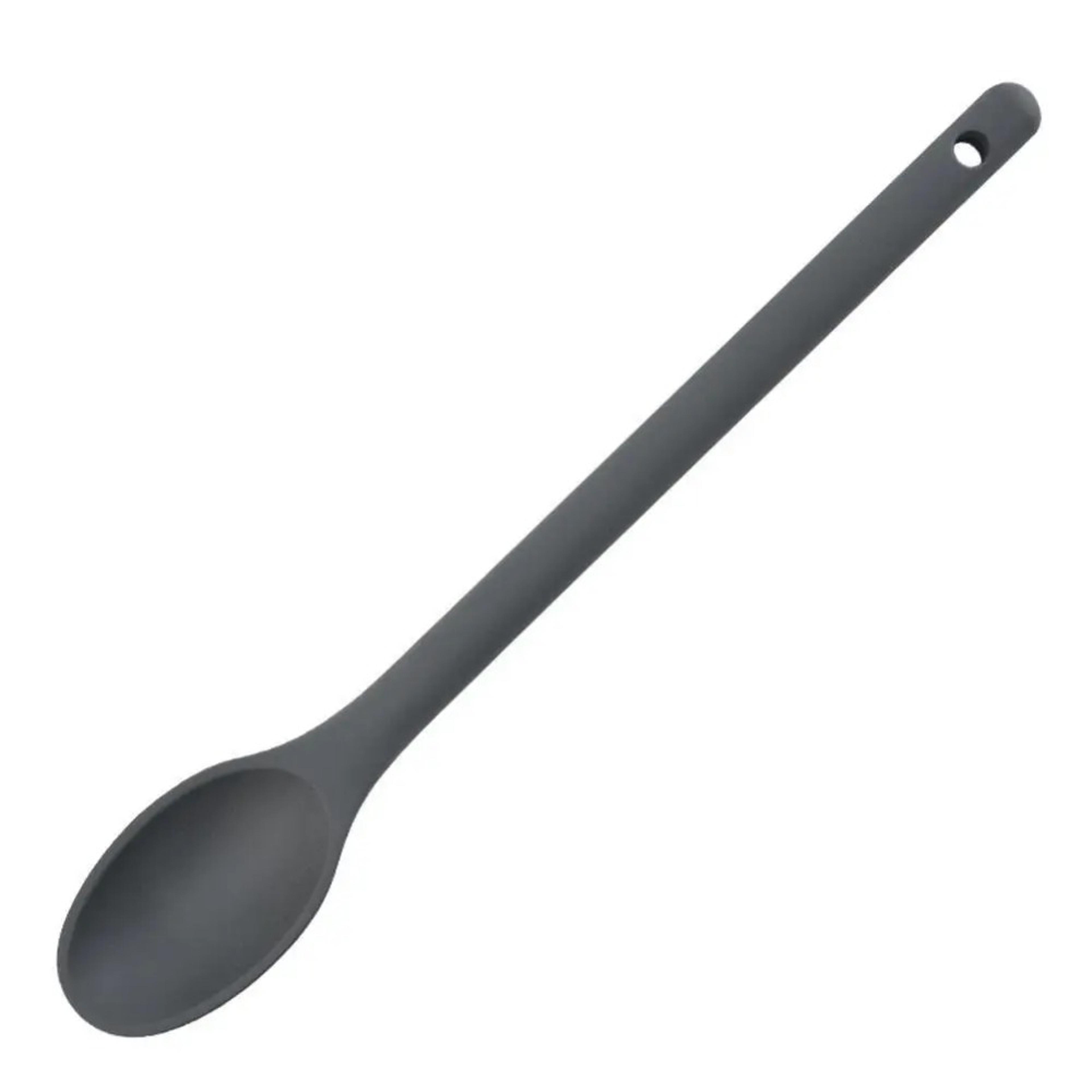 Silicone Mixing Spoon For Cooking Stirring And Baking  Nonstick Kitchen Tool 4