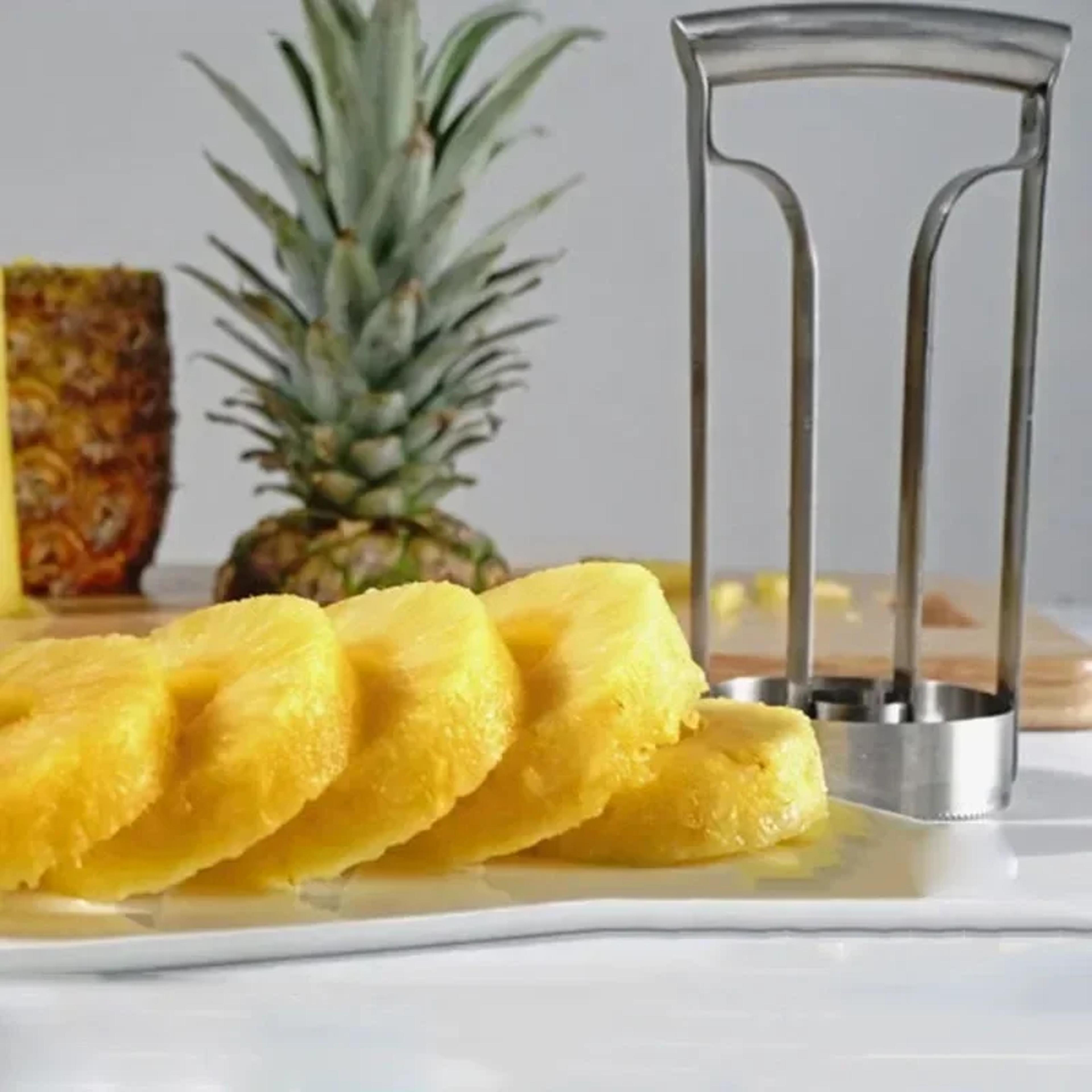 Stainless Steel Pineapple Peeler  Effortless Pineapple Cutting Tool 2