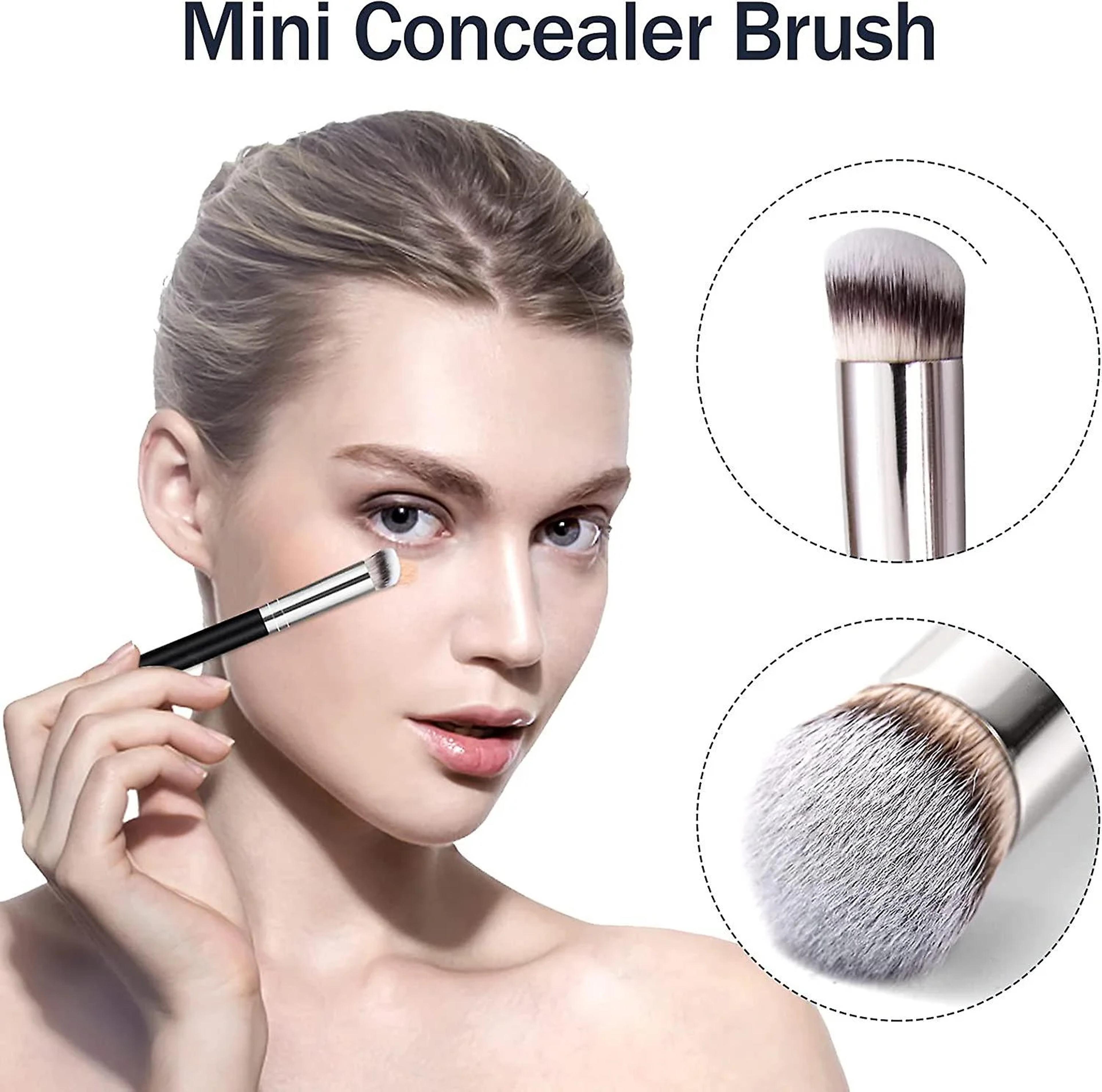 Flawless Foundation  Concealer Brush For Blending Premium Dense Makeup Brush For Under Eye  Contour 3
