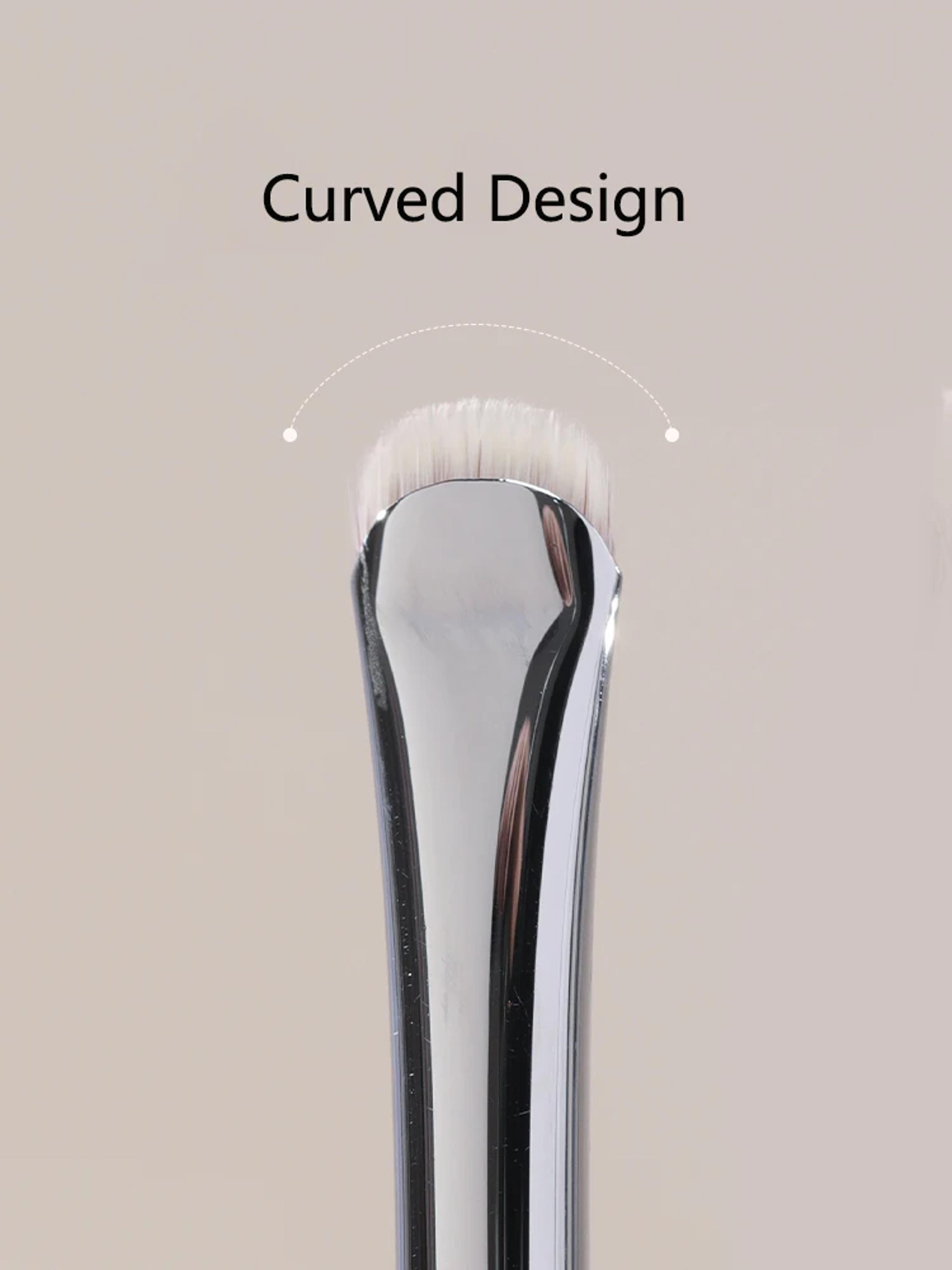 Precision Curved Eyeliner Brush For Sharp And Defined Liner  Ideal For Aegyo Sal And Small Eye Make 6