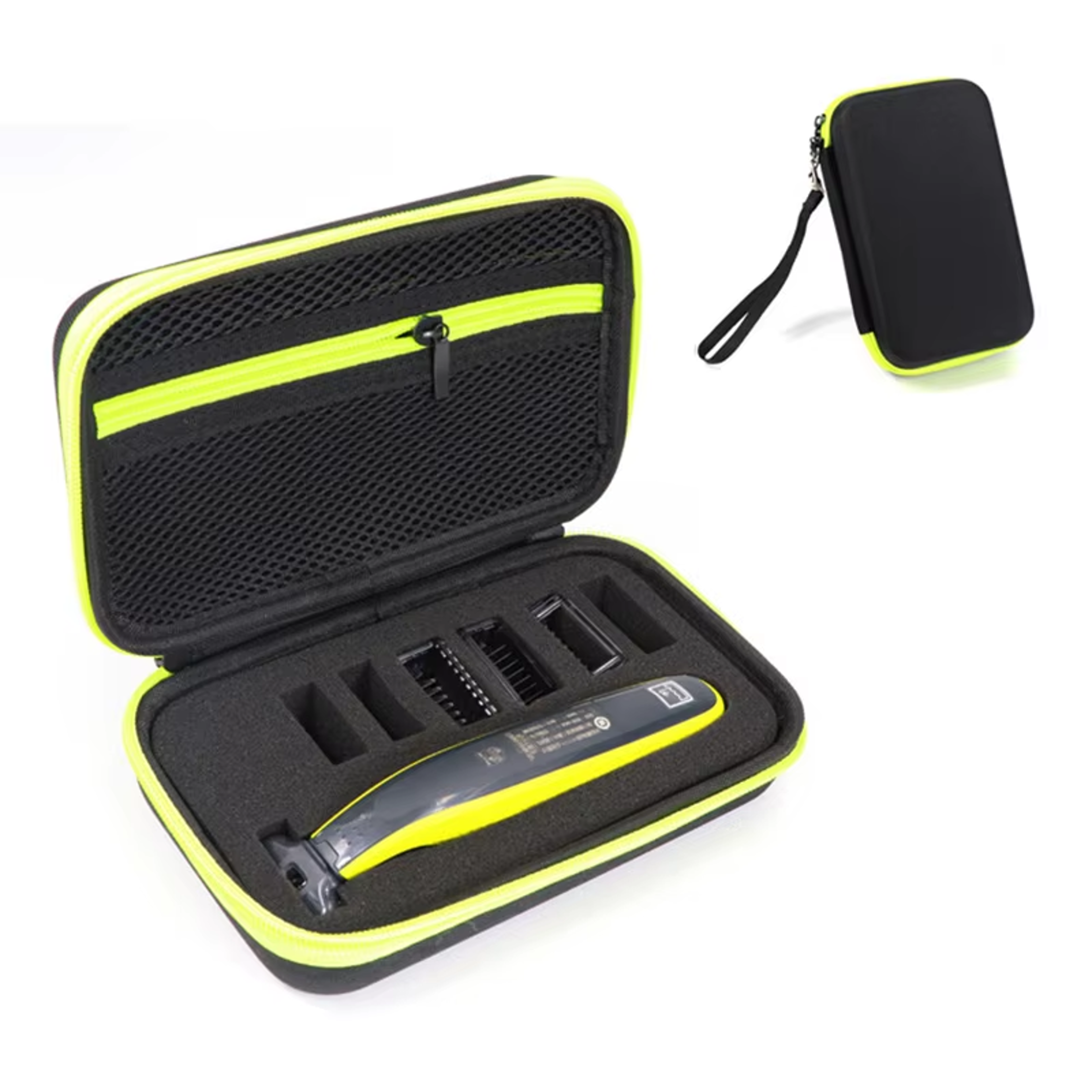 Hard Case For One Blade Shaver  Compact Travel Storage Bag With Mesh Pocket  Zipper Closure 1