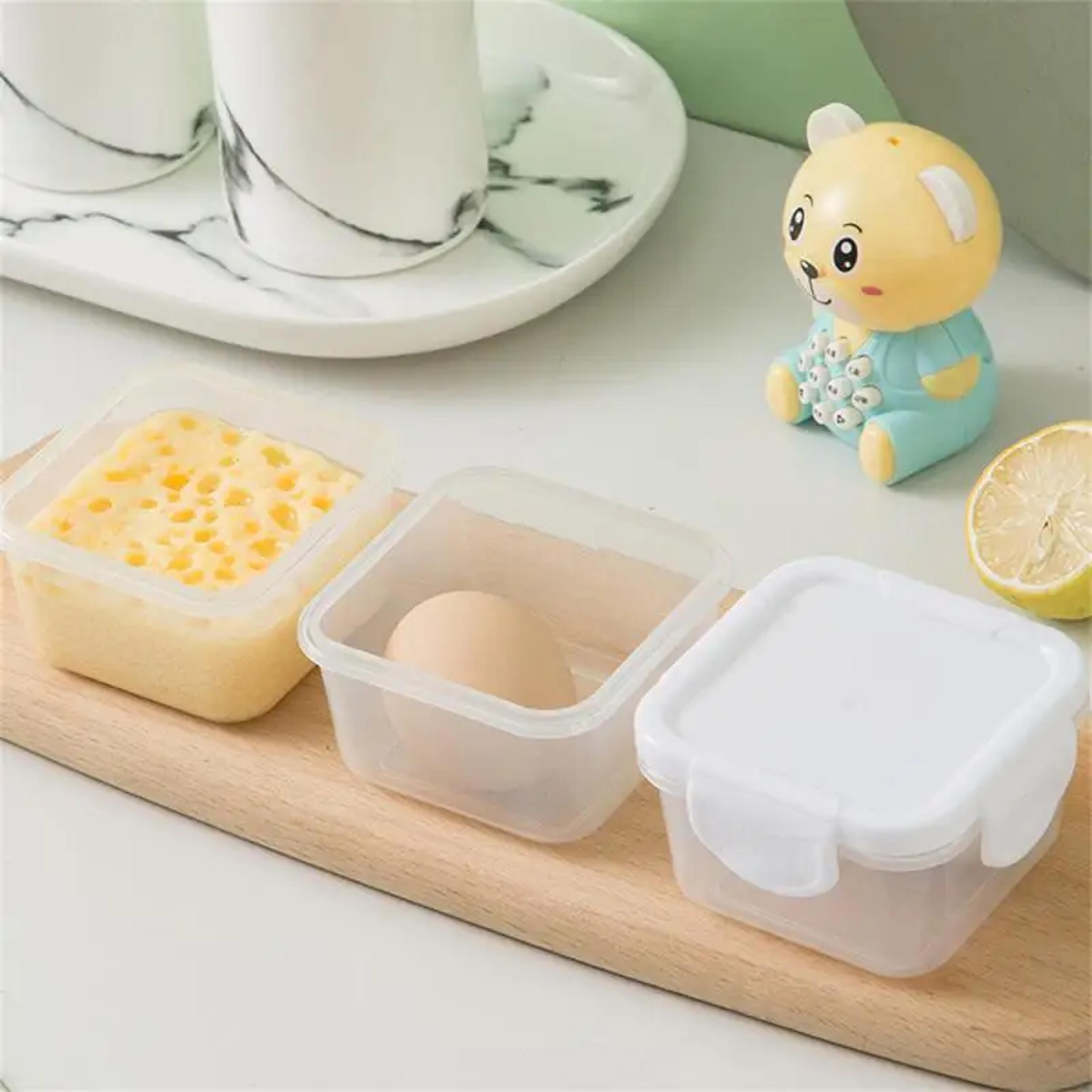 Mini Leakproof Storage Containers Set  Microwave Safe Airtight Condiment  Sauce Holders 2