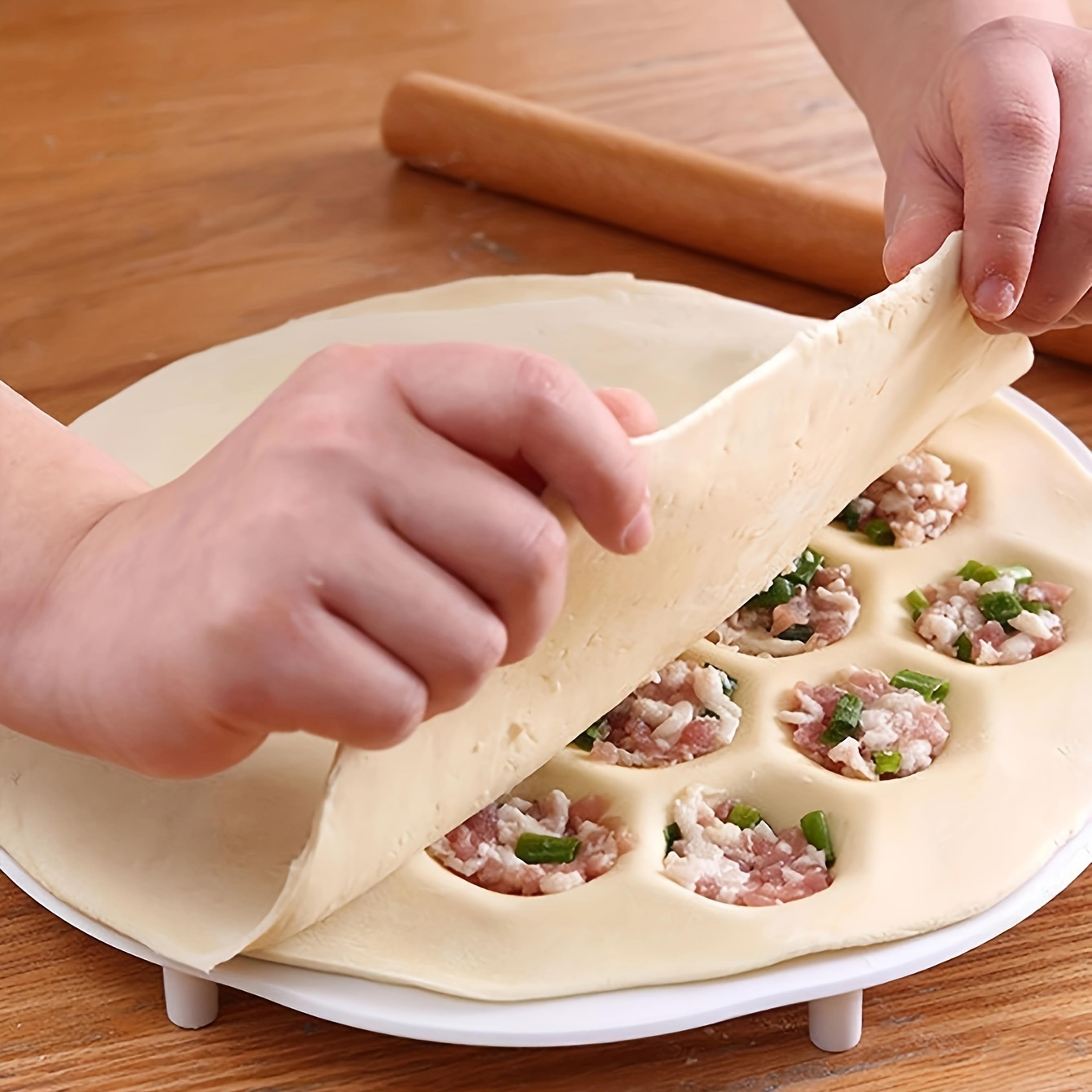 simple chinese dumplings mould, kitchen dough press, ravioli maker for pastry and dumpling lovers
