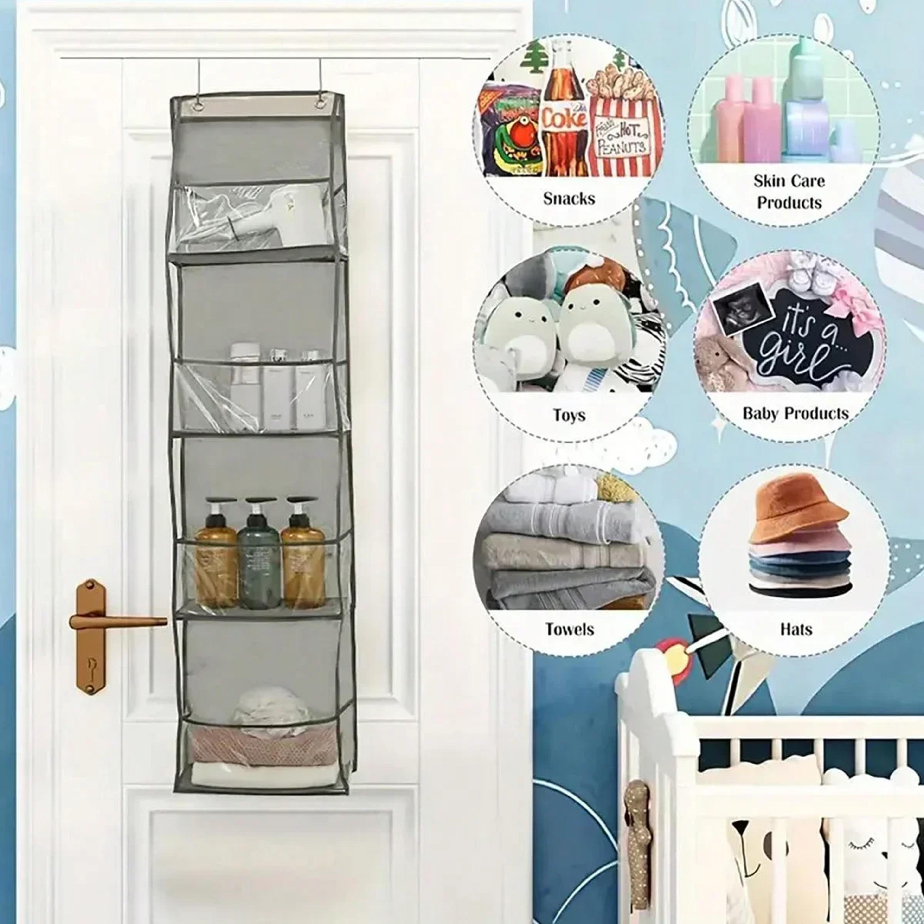 MultiFunctional Fabric Storage Bags  Hanging Organizer For Clothes Underwear Bra Toys  More 2
