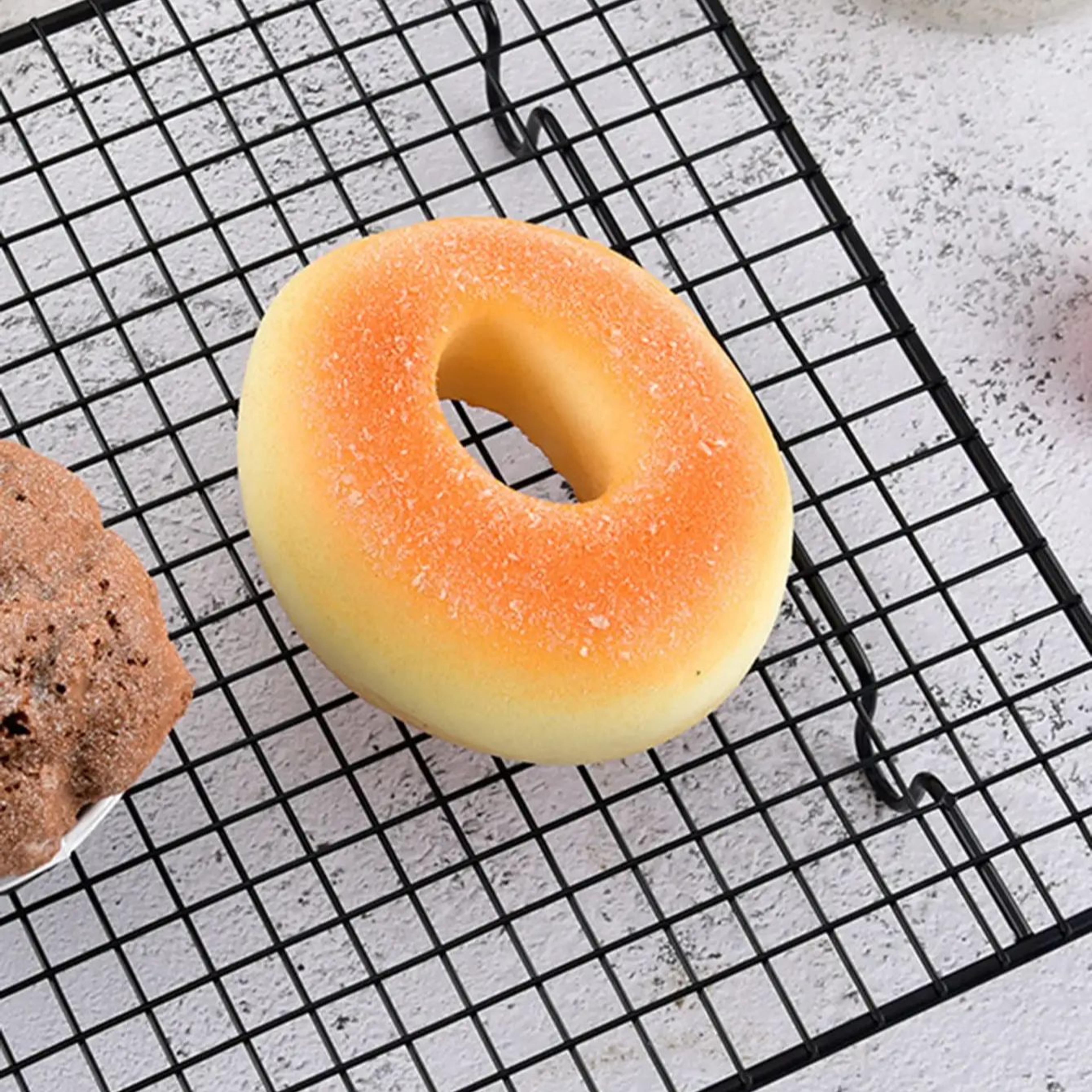 High Carbon Steel Nonstick Cake Cooling Rack For Baking Perfect For Cookies Biscuits Bread And Muff 2