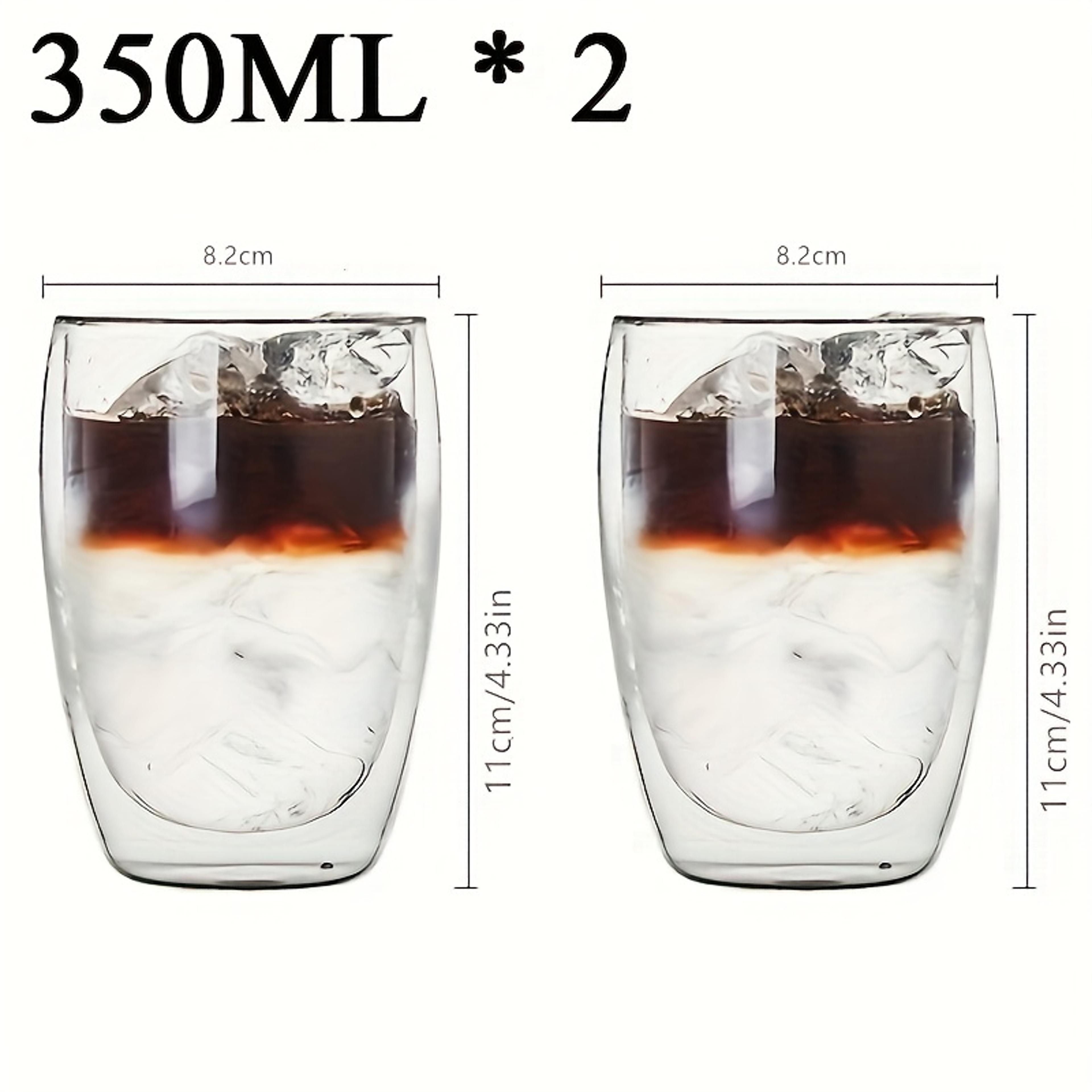 Premium Handmade Double Wall Glass Cups Insulated Transparent Tea Espresso Whisky And Coffee Mugs 6