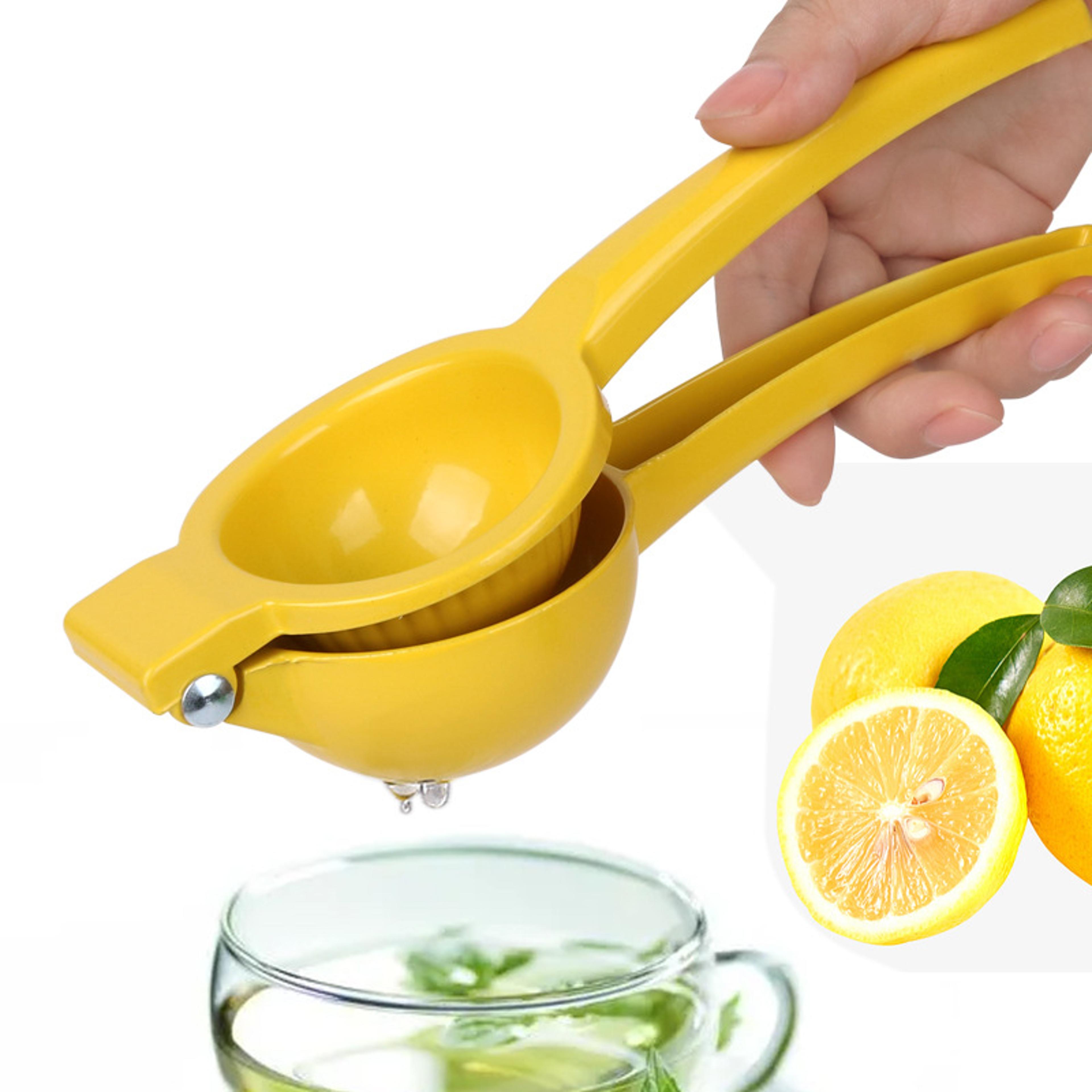 portable manual lemon squeezer eco friendly aluminum alloy fruit juicer for home kitchen