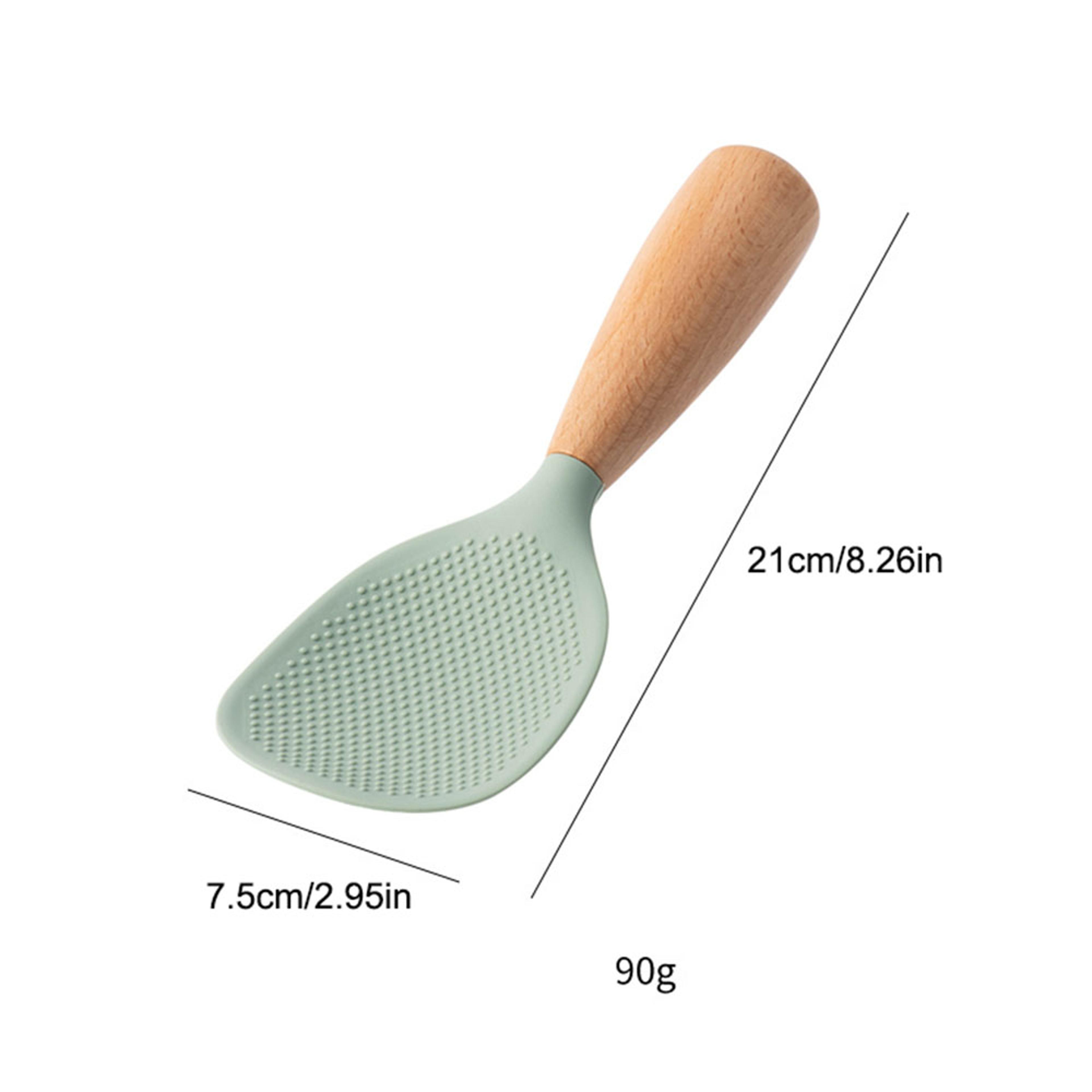 Durable Silicone Cooking Spoon Non Stick High Temperature Resistant Anti Scalding Kitchen Gadget 8