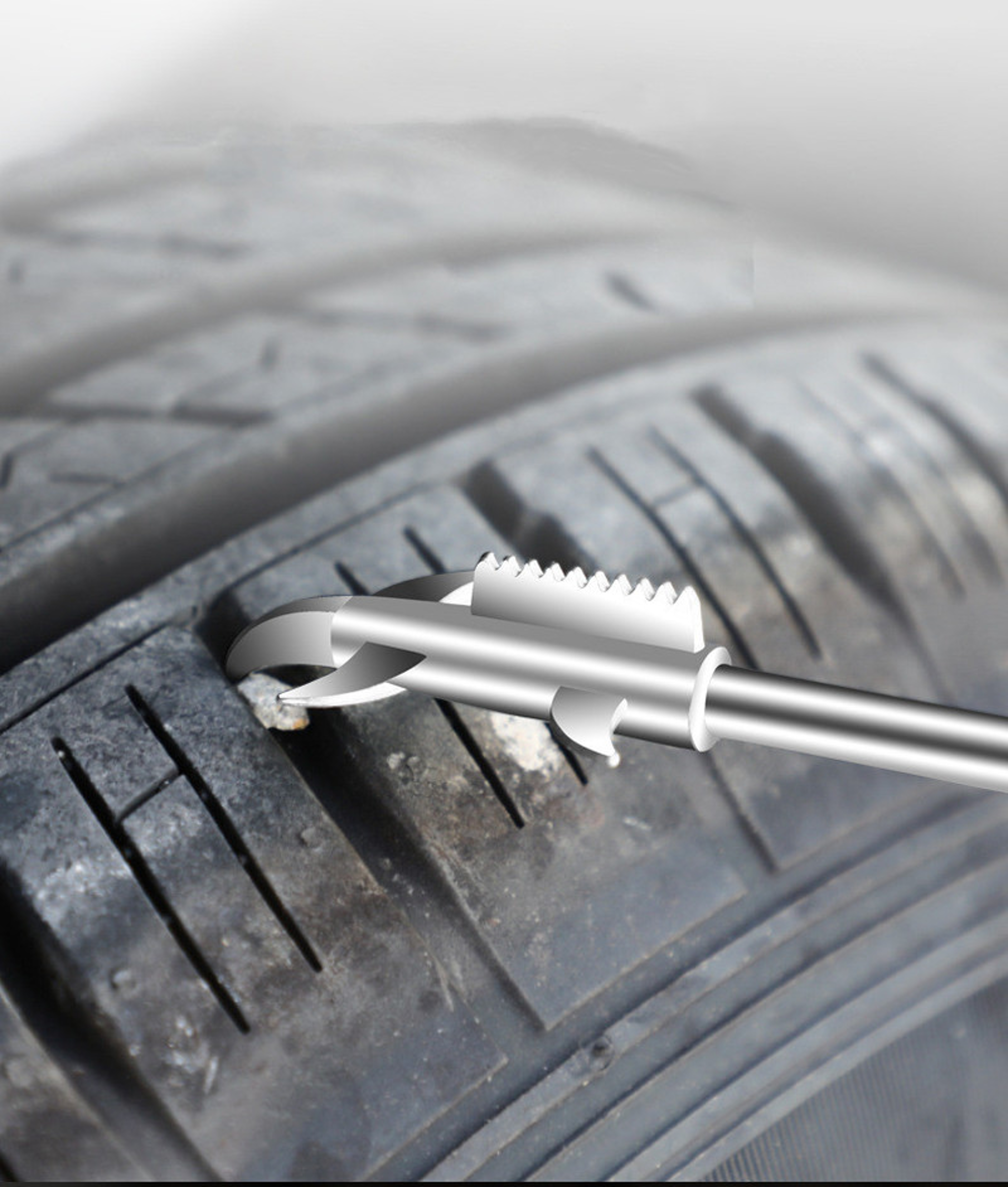 Car Tire Cleaning Hook Efficient Tire Gap Stone Removal Tool For Easy Cleaning  Maintenance 2