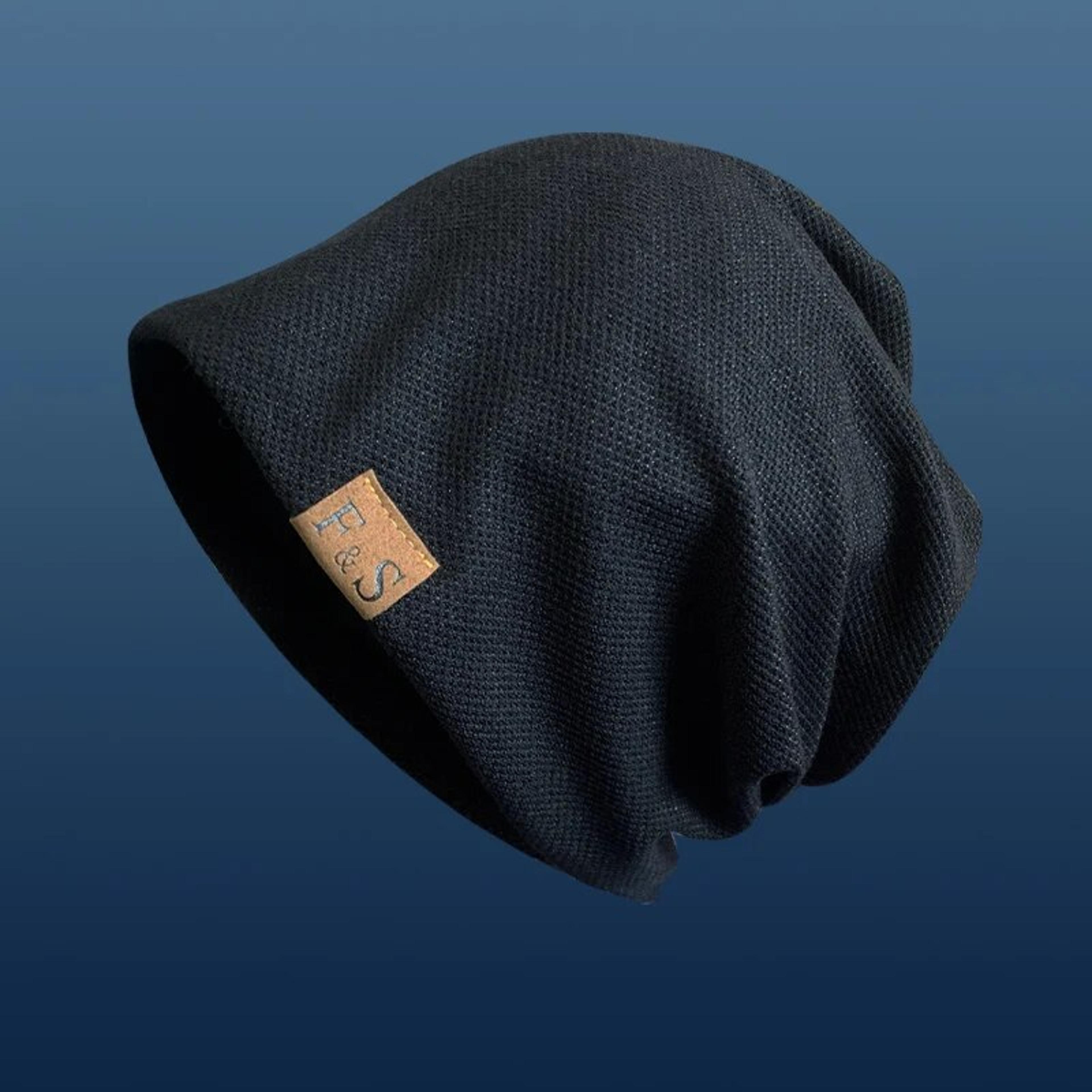 fashionable warm knitted beanie hat for men and women solid hip hop style beanie