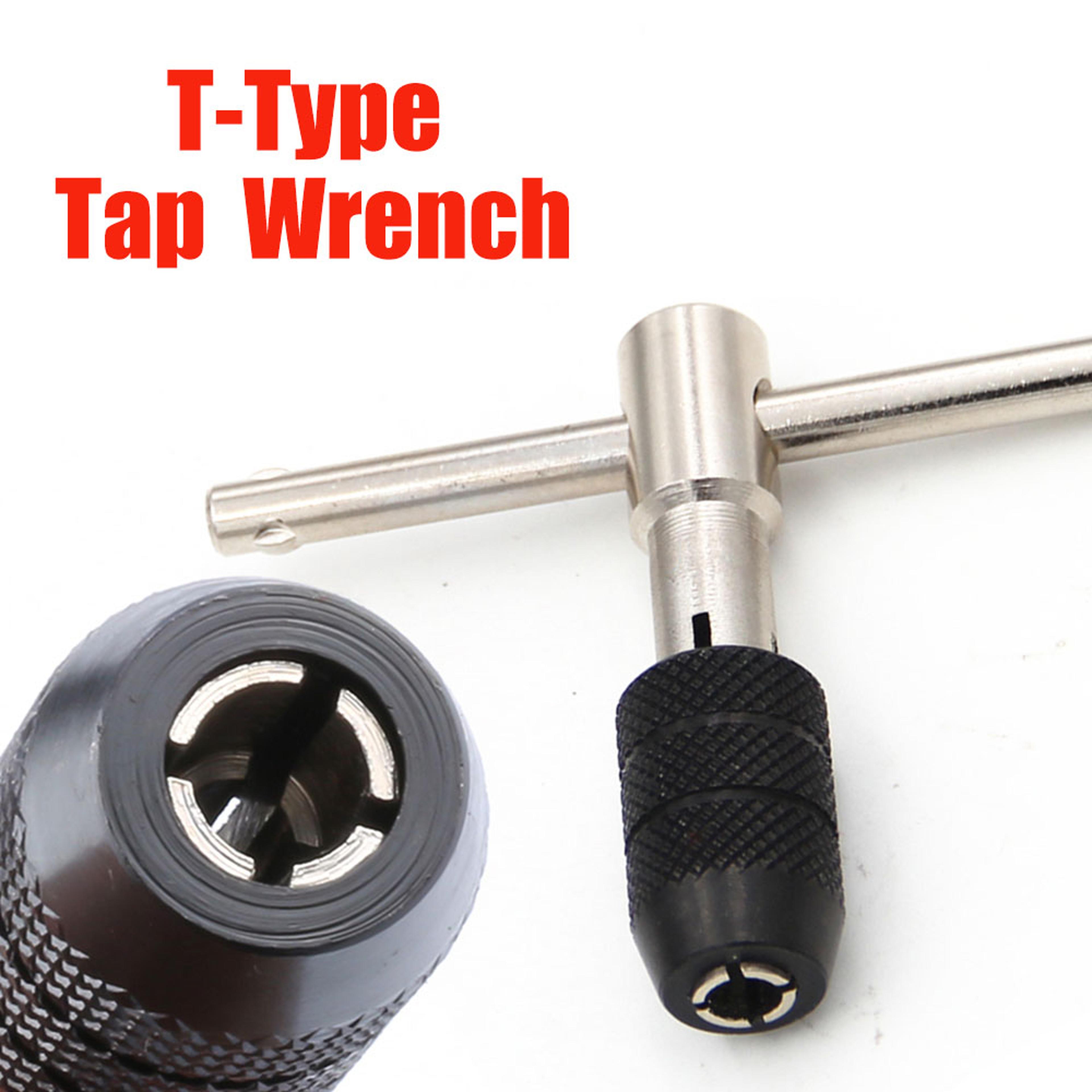 T Type Hand Tap Wrench Set Precision Thread Tapping Tool For DIY  Professional Use 3