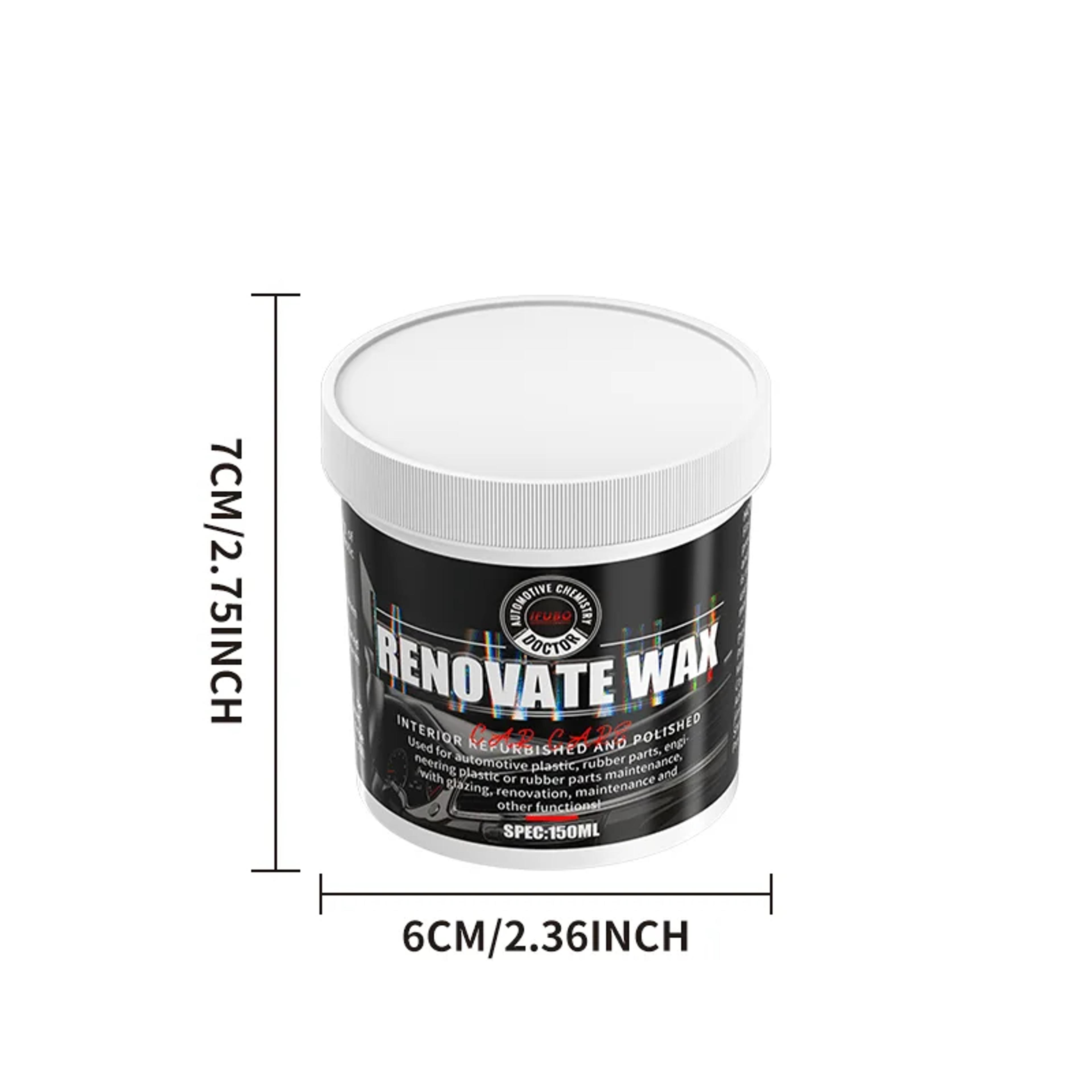 Car Bumper Repair Paste Restores Artificial Leather  Enhances Black Effect For Car Bumpers 4