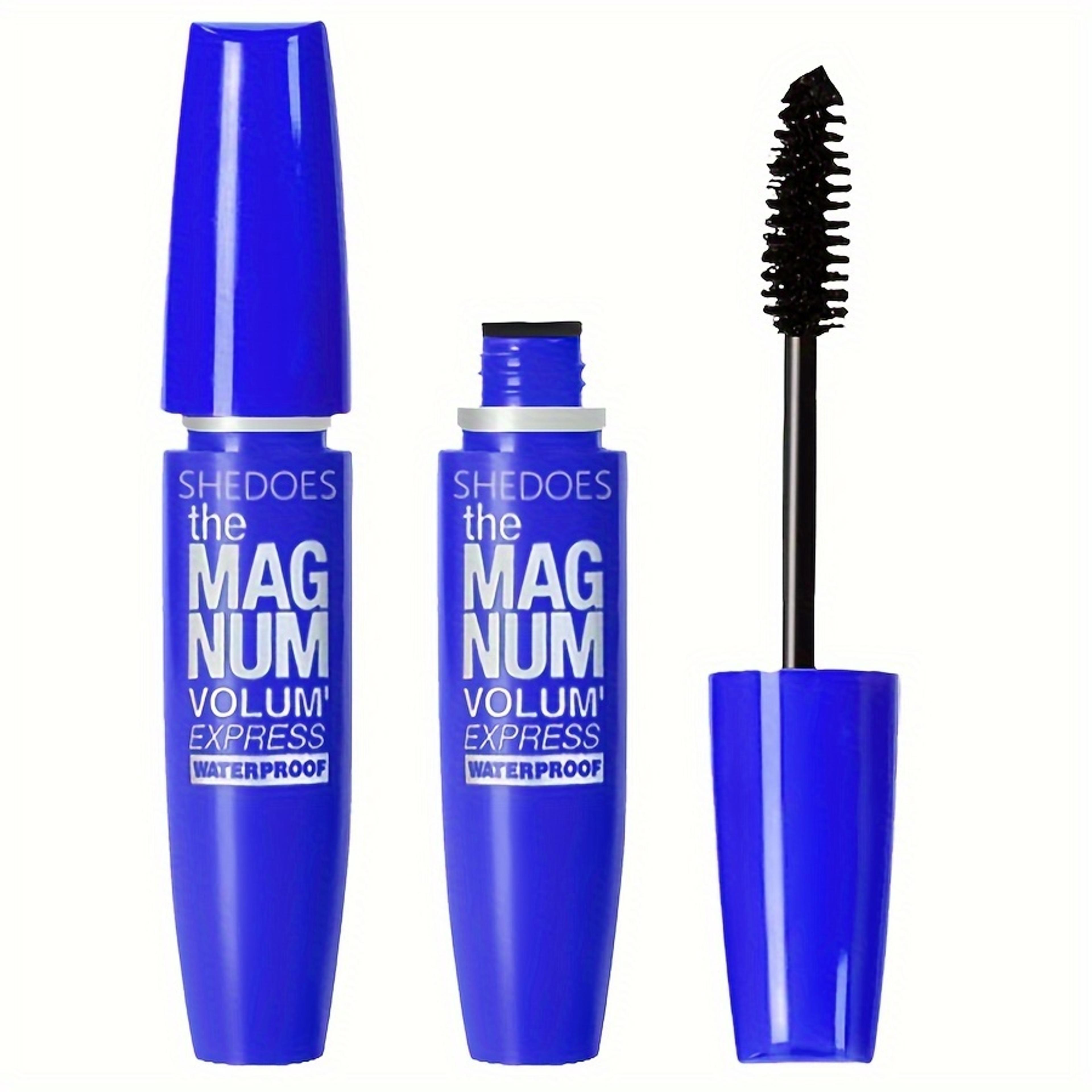 Black Fiber Mascara Thickening Lengthening Curling Waterproof Lash Enhancer 9