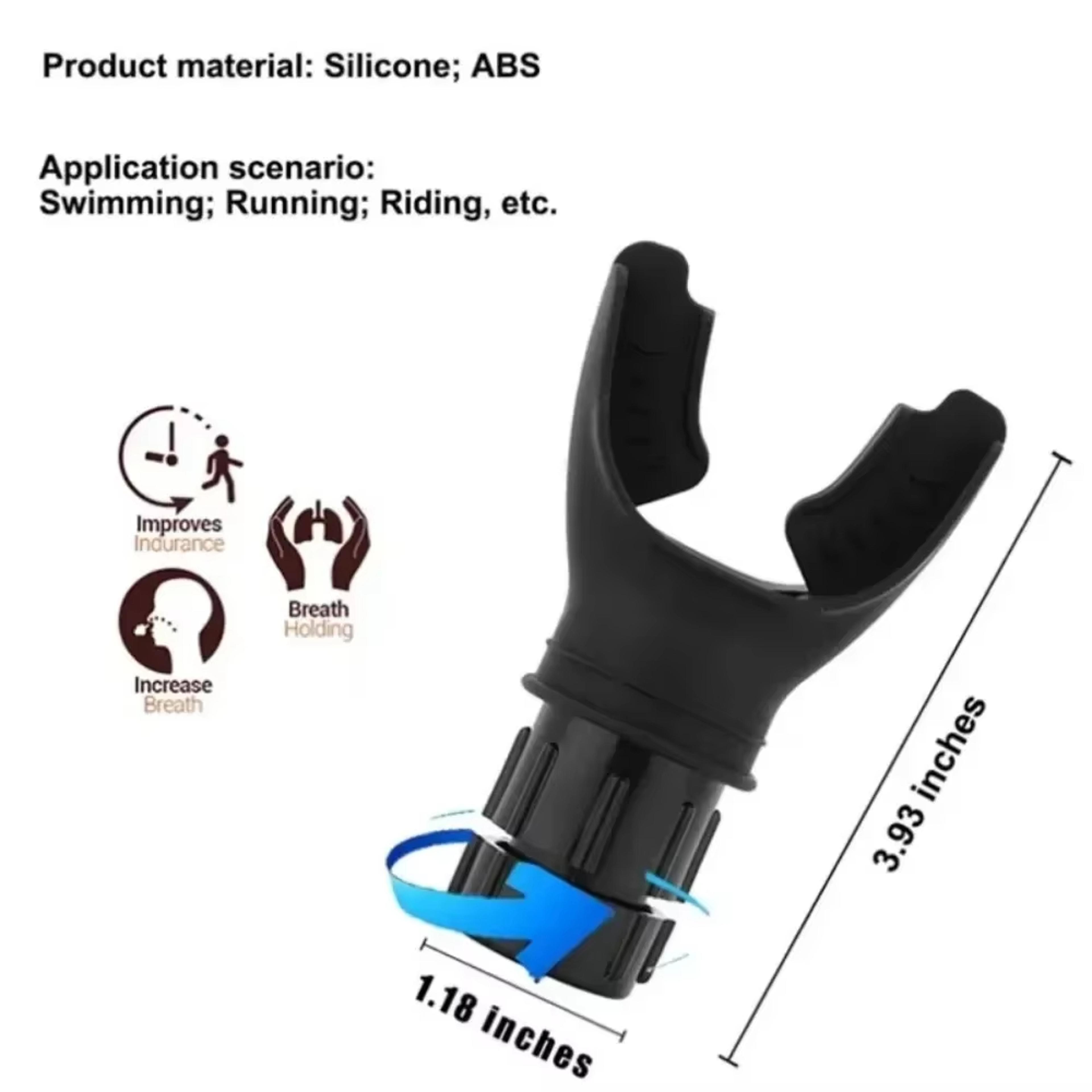 Portable Lung Breathing Exerciser Device With Adjustable Resistance For Endurance Training 6