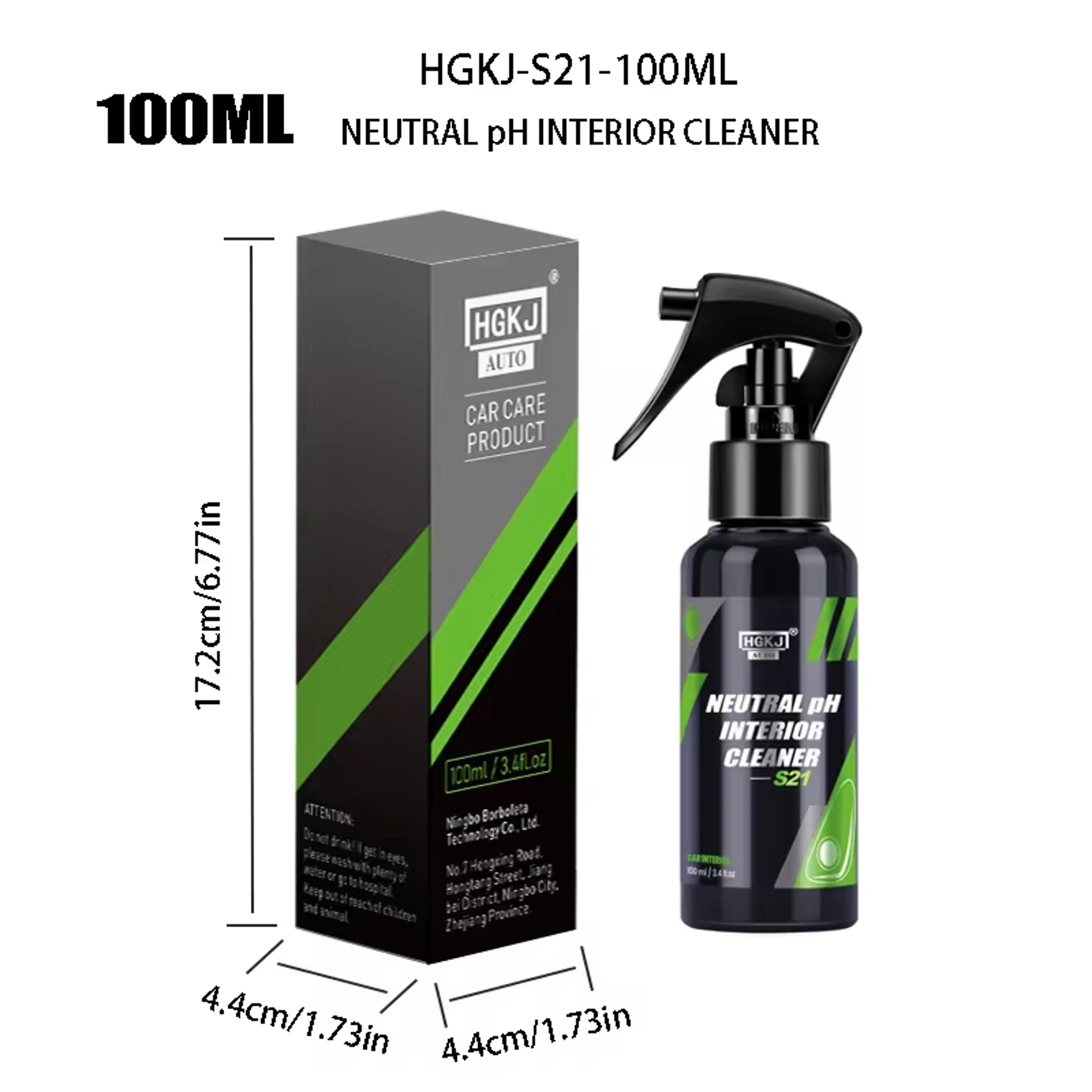 Car Interior Cleaner Spray Leather Fabric  Dashboard Multi Surface Cleaner 7