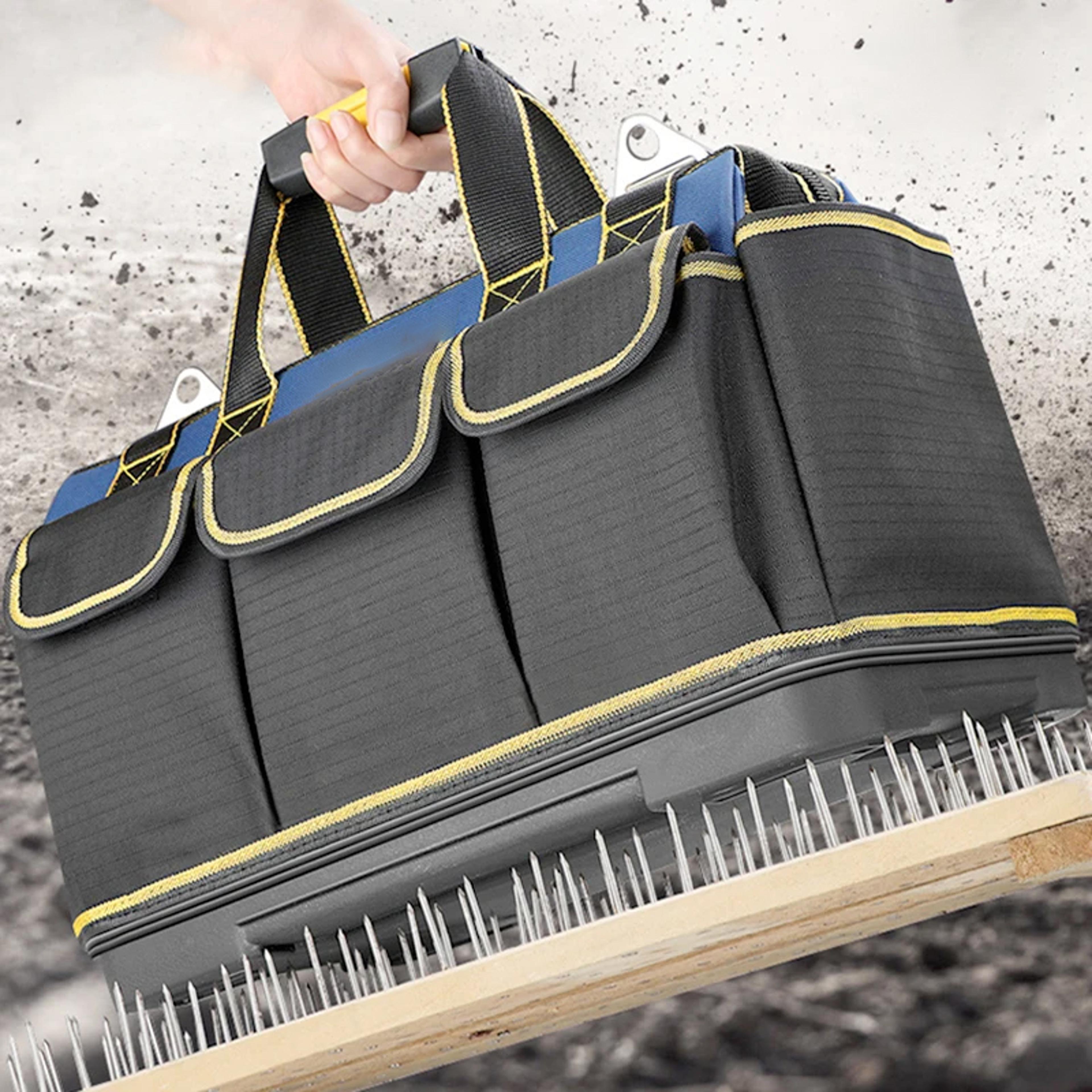 Multifunctional Tool Bag Durable Waterproof Multi Pocket Storage For Electricians  Handymen 1