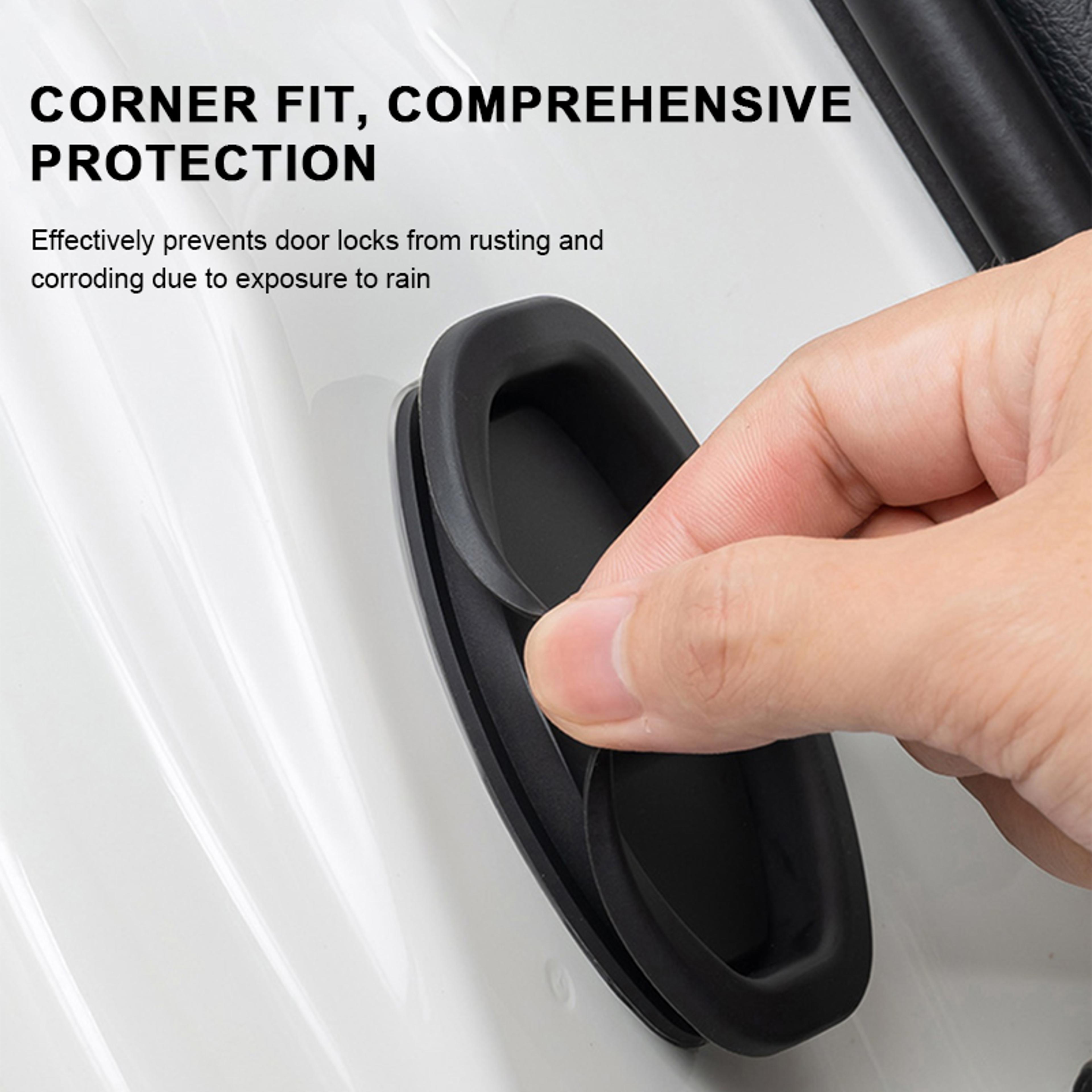 silicone car door lock buckle protection cover shock absorbing pad, mute cushion