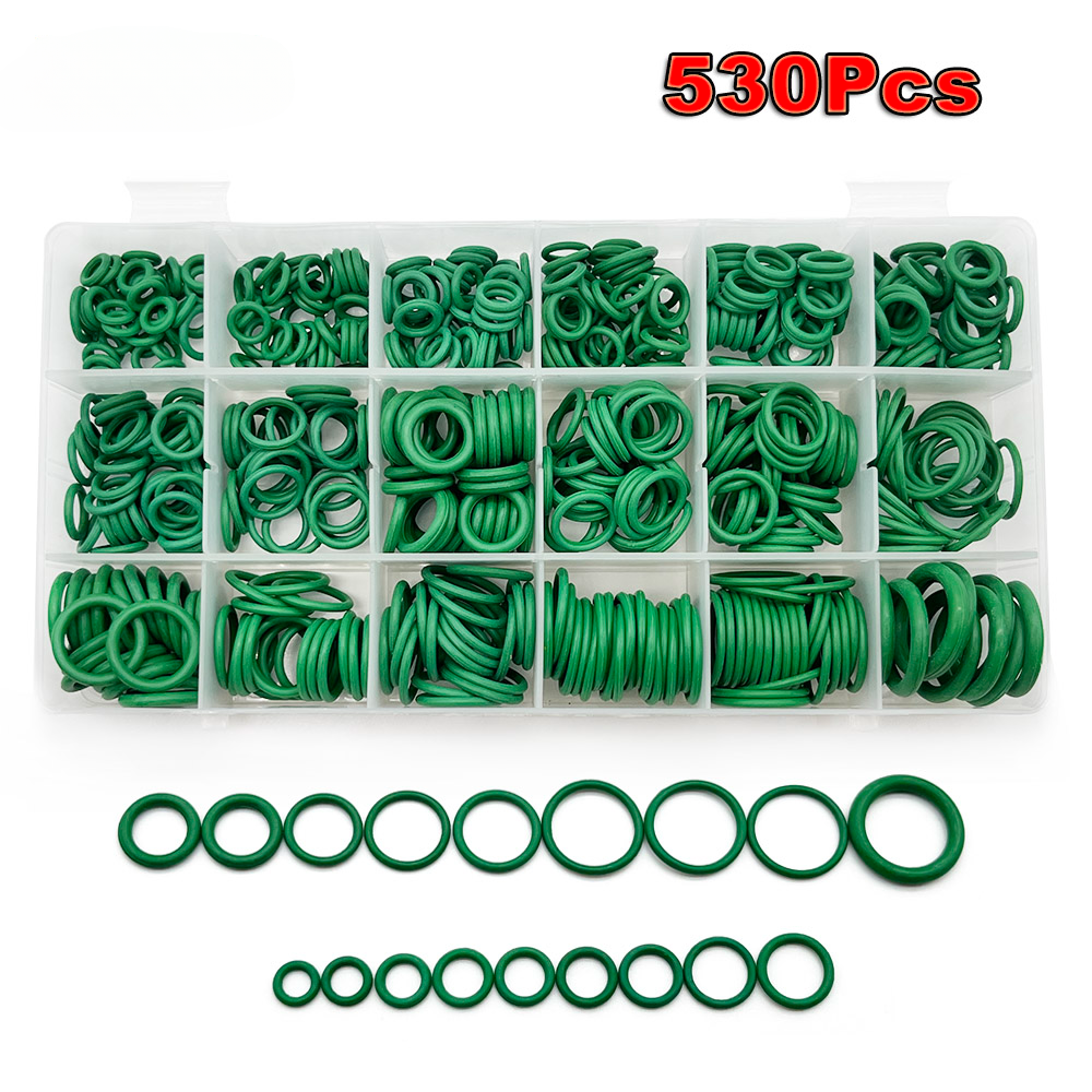 High Quality Rubber O Ring Gasket Kit For Car AC System Sealing Washer Set 2