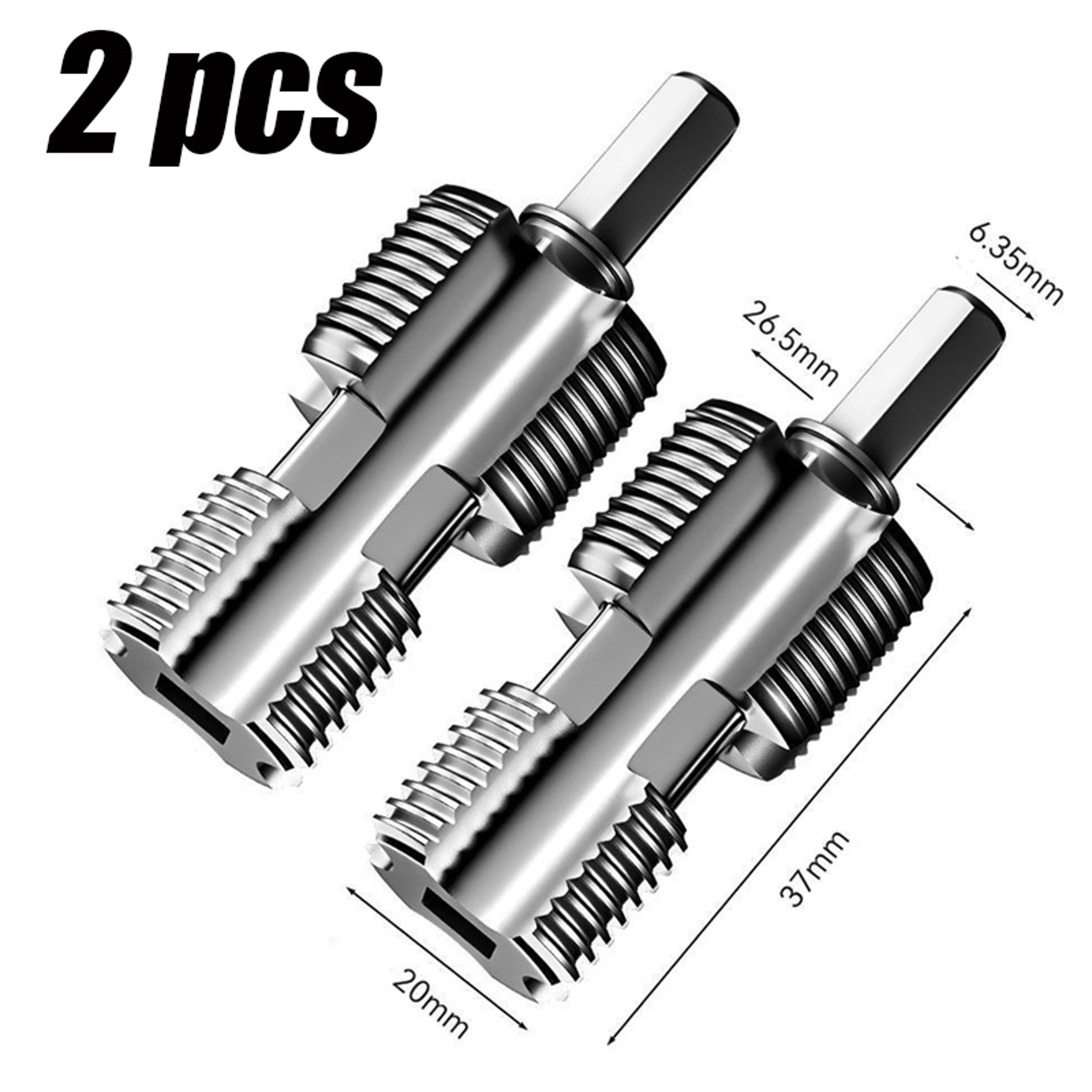 Upgrade Water Pipe Inner Hole Opener Electric Drill Hexagonal Universal Tapping Tool For Efficient  5