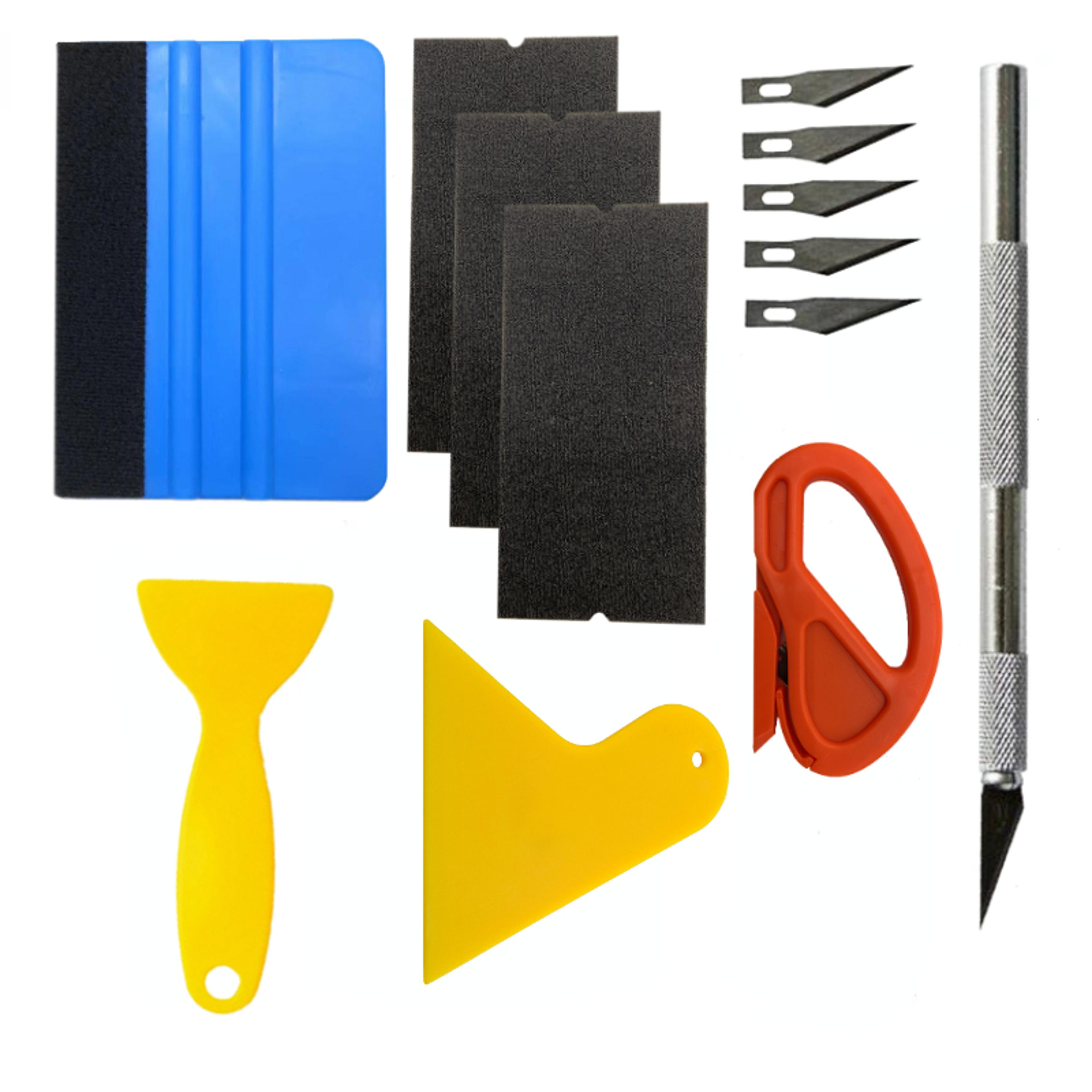 Car Wrapping Tools Kit Vinyl Wraps Scraper Squeegee  Cutter Knife For Car Film 7