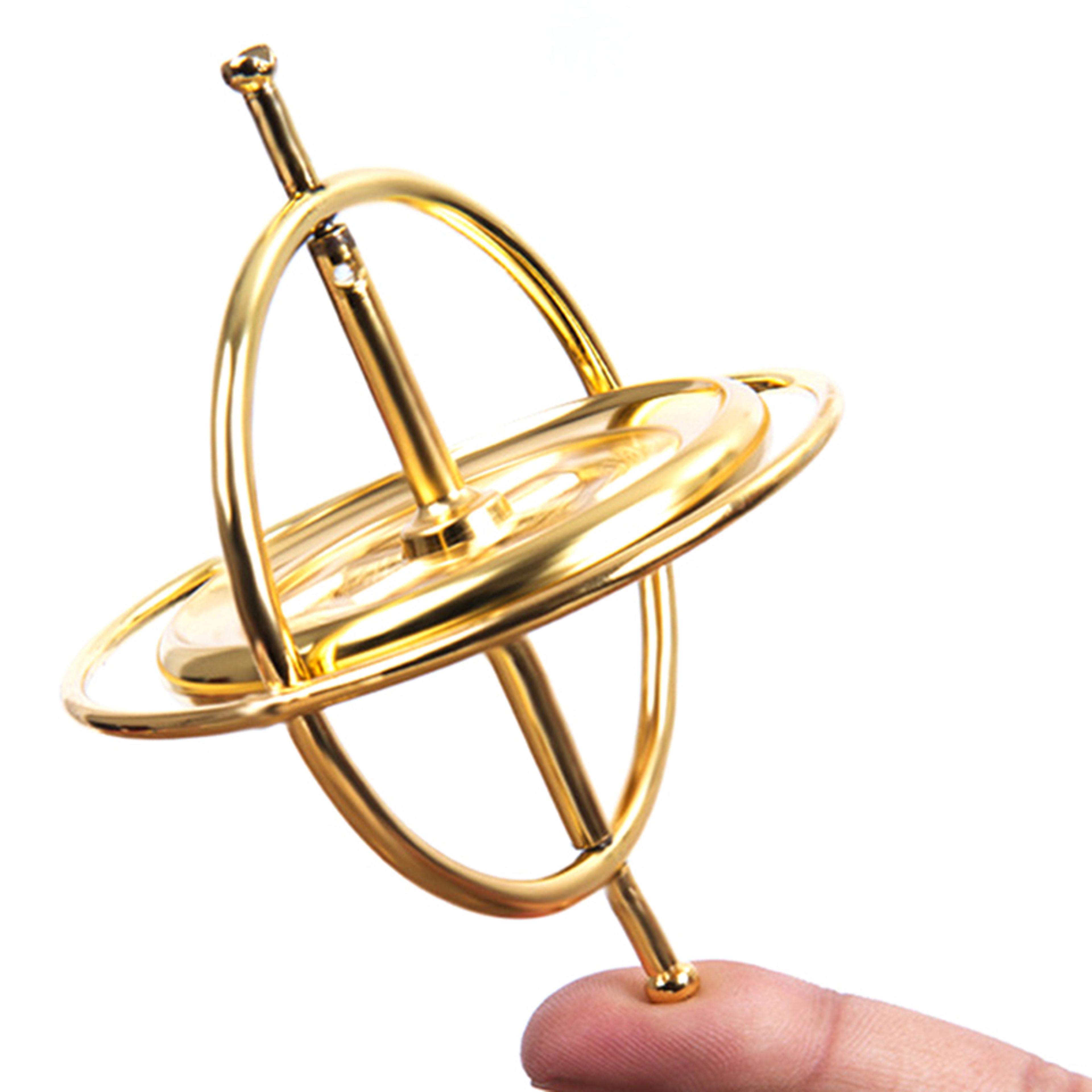 Self Balancing Gyroscope Anti Gravity Toy Colorful Finger Gyroscope Decompression Educational Toy G 3