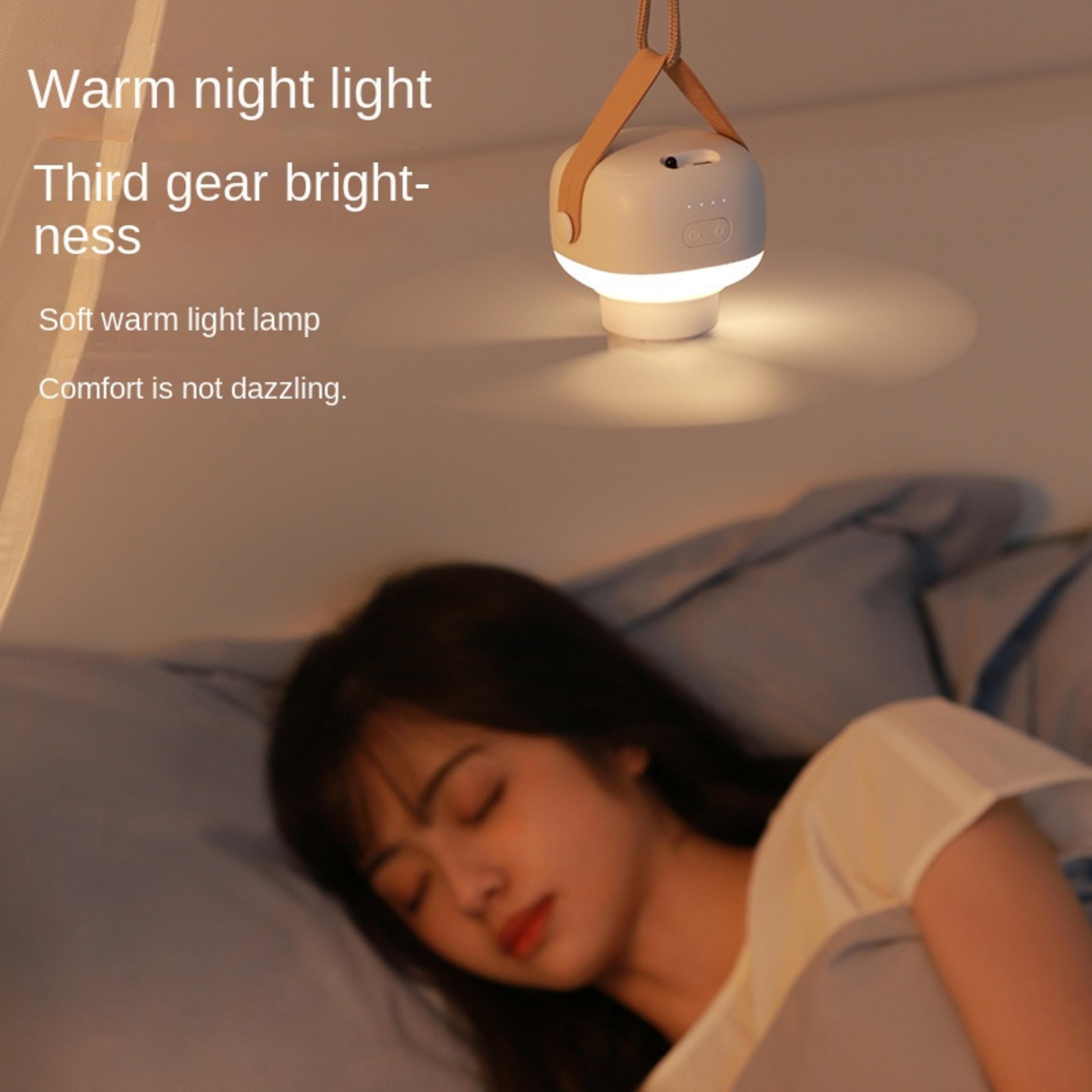 Portable Wireless Mini Ceiling Fan Light USB Fan With Remote Control Stand Night Light Ideal For Ho 5