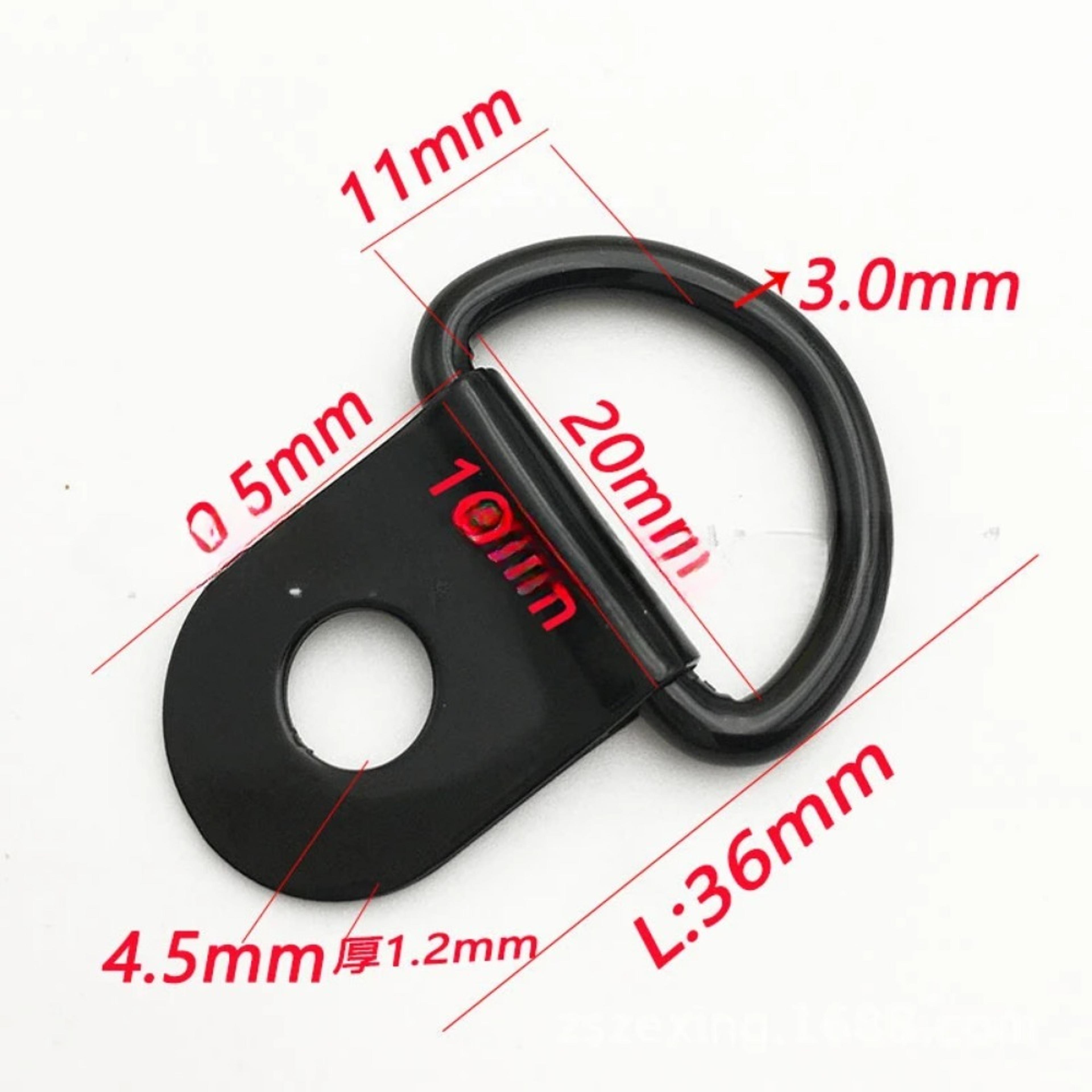 Stainless Steel D Ring Tie Down Anchors For Cargo Trailer Boat  RV Durable Lashing Rings For Secure 7