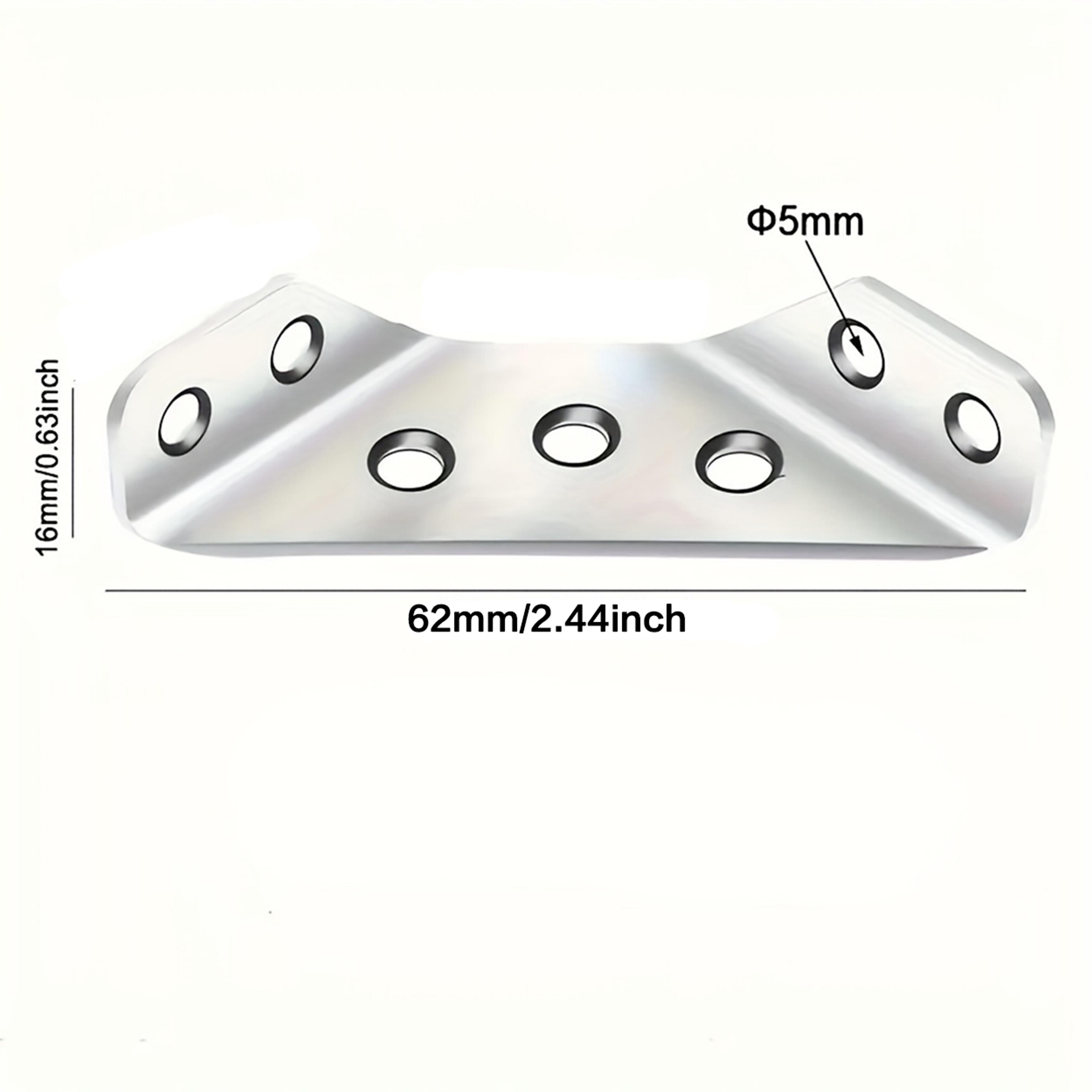 Thickened Stainless Steel Angle Bracket Heavy Duty Corner Fixer For Cabinets  Furniture Support 3