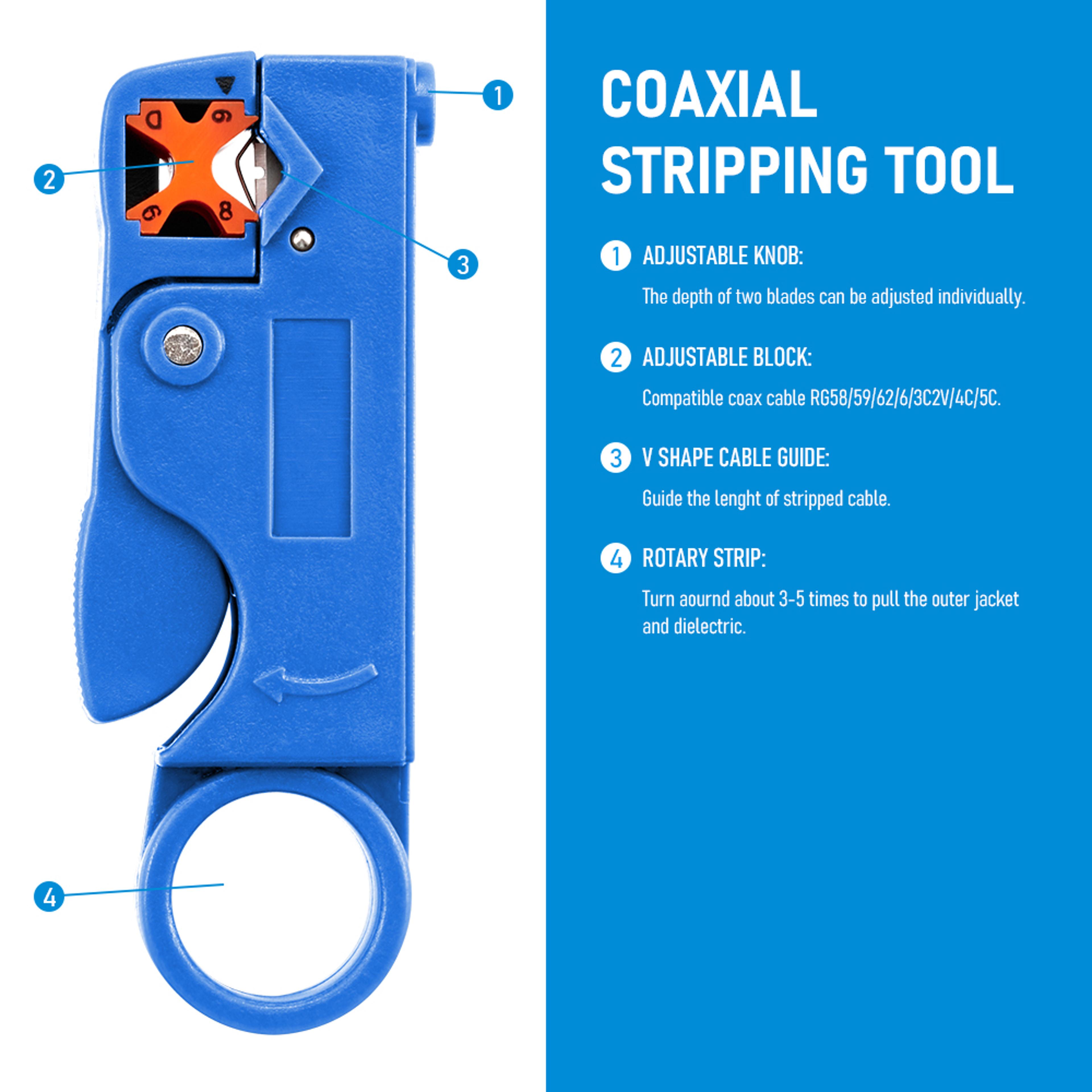 Heavy Duty Stripping Pliers Stainless Steel Wire Stripper Tool With Insulated Handle For Electrical 3