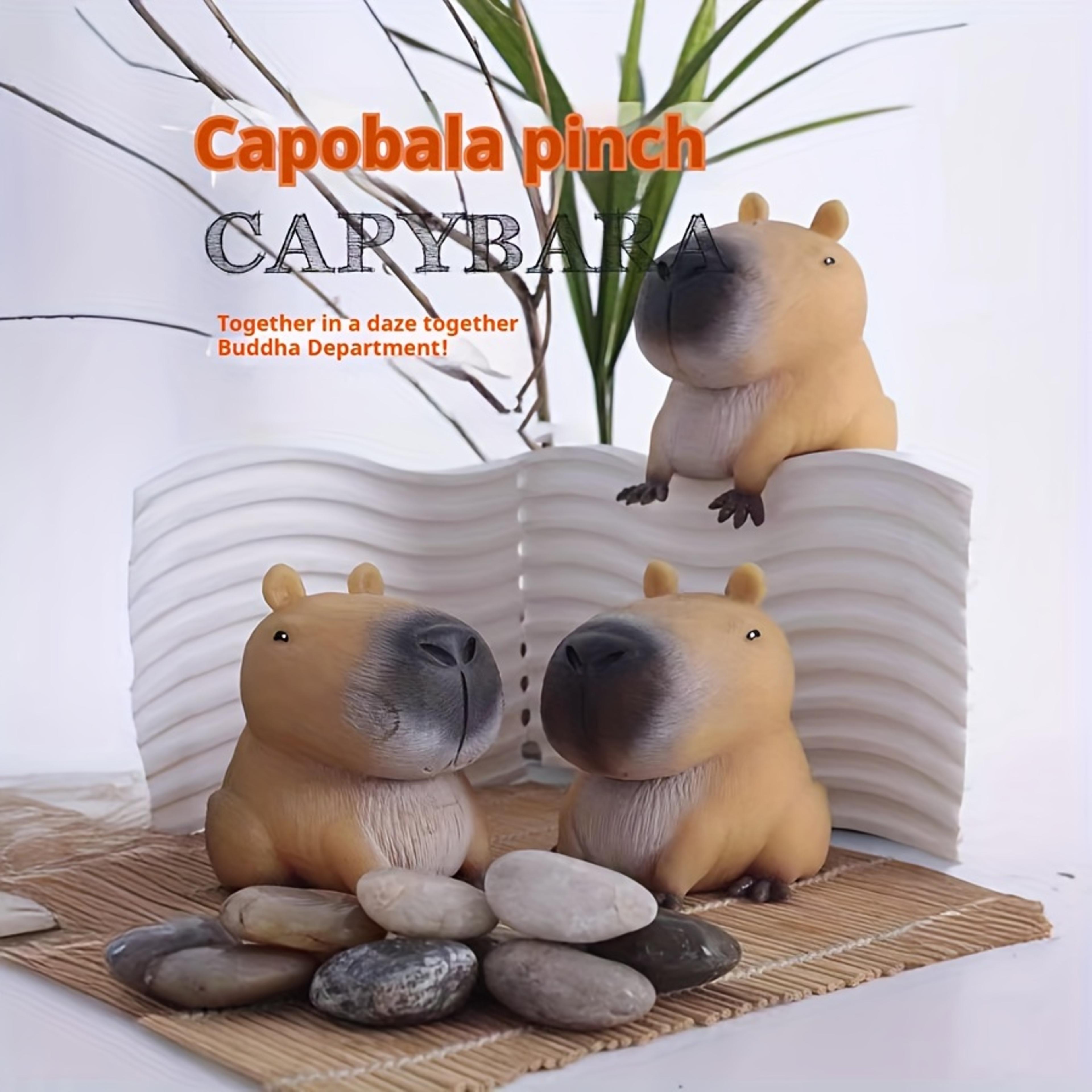 Capybara Relax Squeeze Toy Quick Rebound Durable TPR Material Fun Animal Design For Stress Relief 1