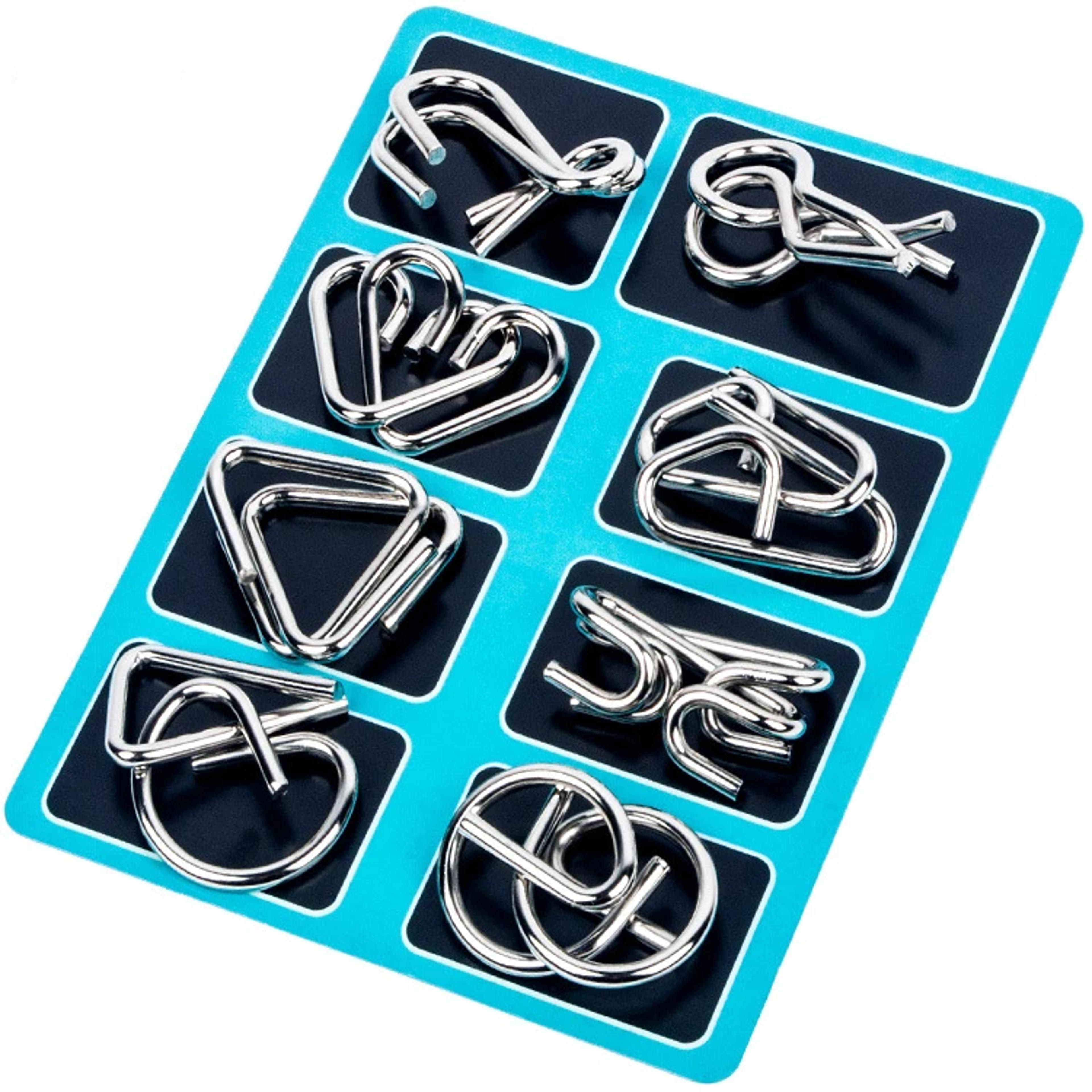 Interactive Metal Montessori Puzzle For Kids  Adults Brain Teaser Mind Game For Cognitive Developme 2