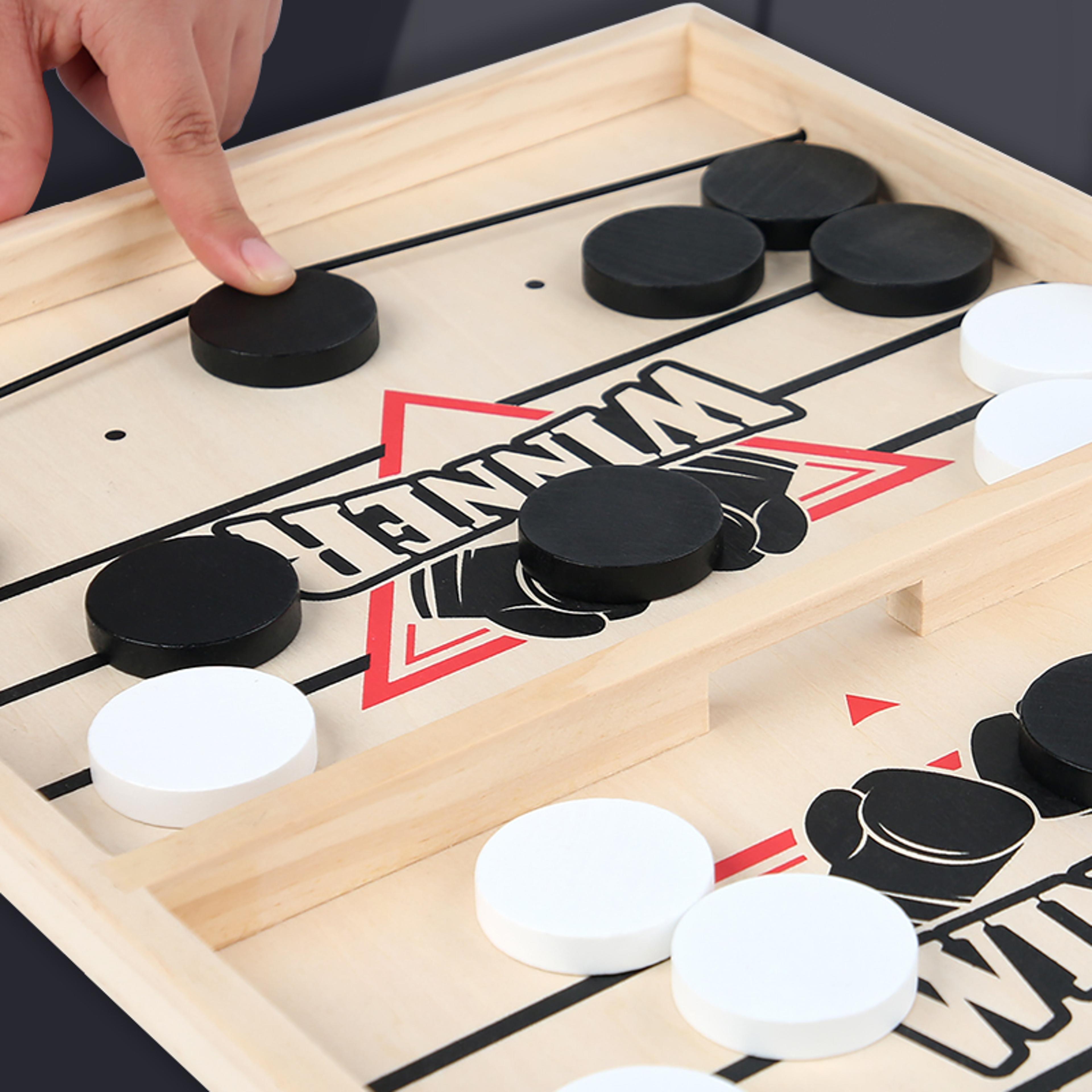 Interactive Table Hockey Slingboard Game For Kids Fast Paced Fun Ideal For Family Play And Children 6