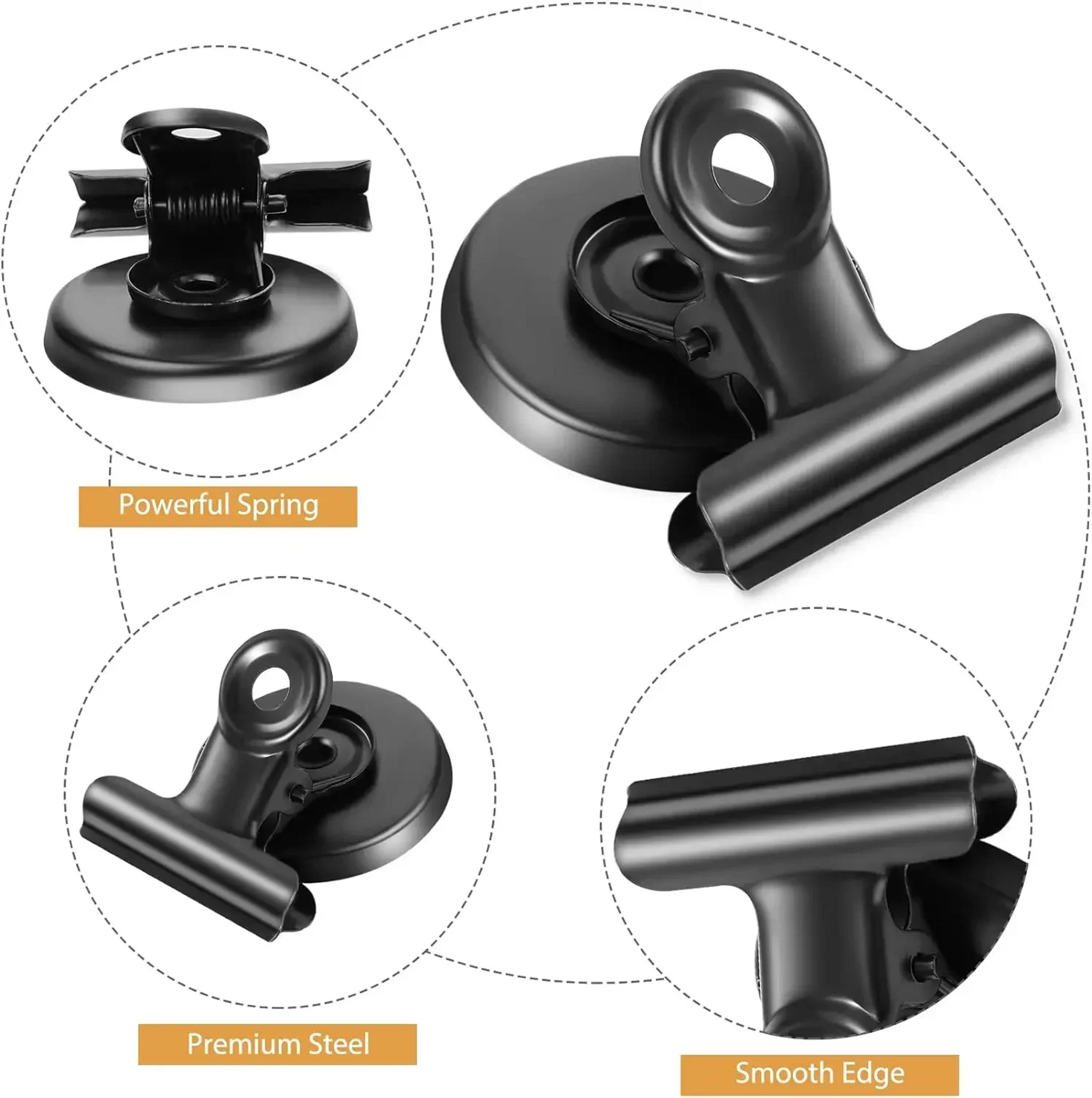 Heavy Duty Magnetic Clips For Whiteboards  Photos Strong Bulldog Clips For Home Office And Display  5