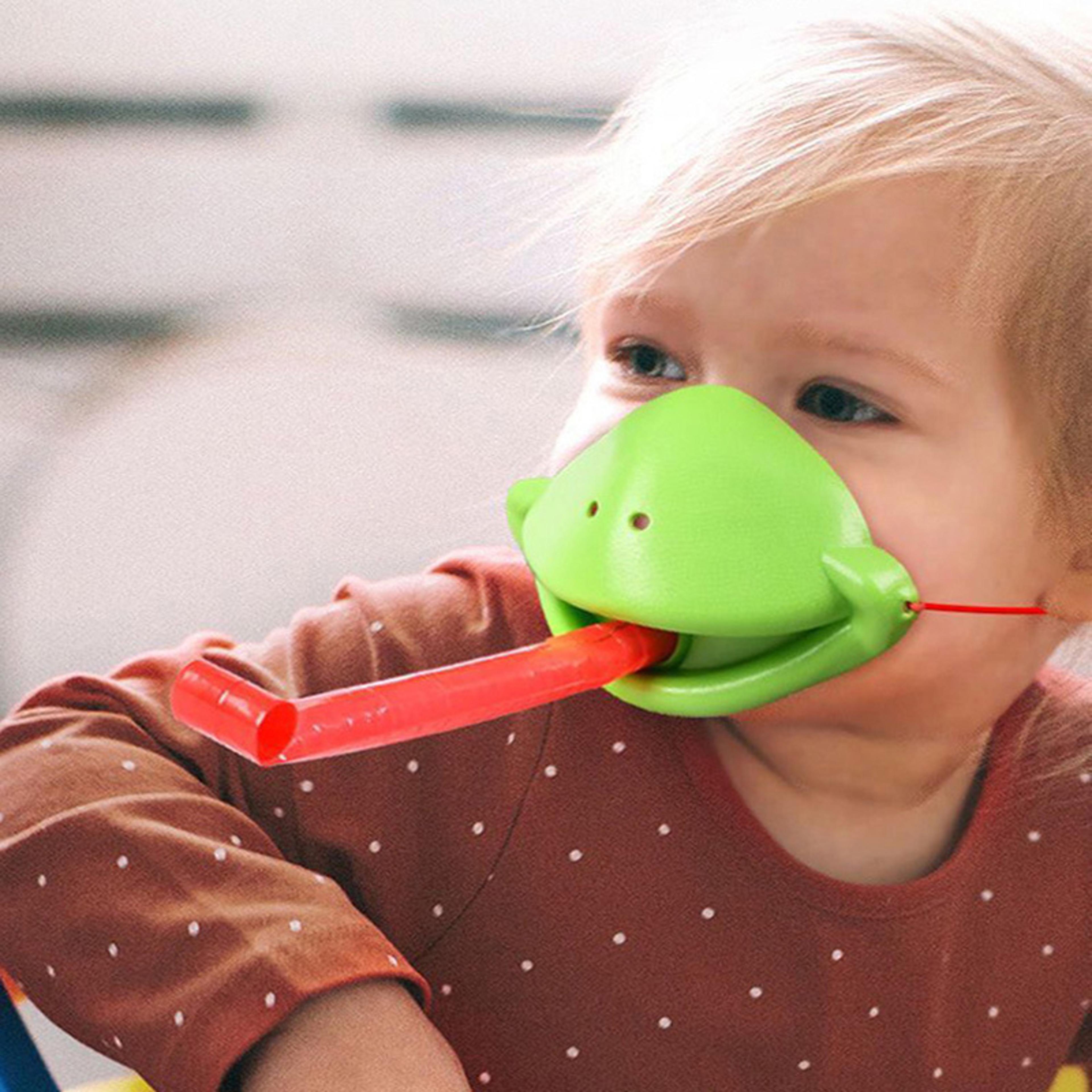 Frog Lizard Mask With Wagging Tongue Fun Lick Card Board Game For Family  Kids 7