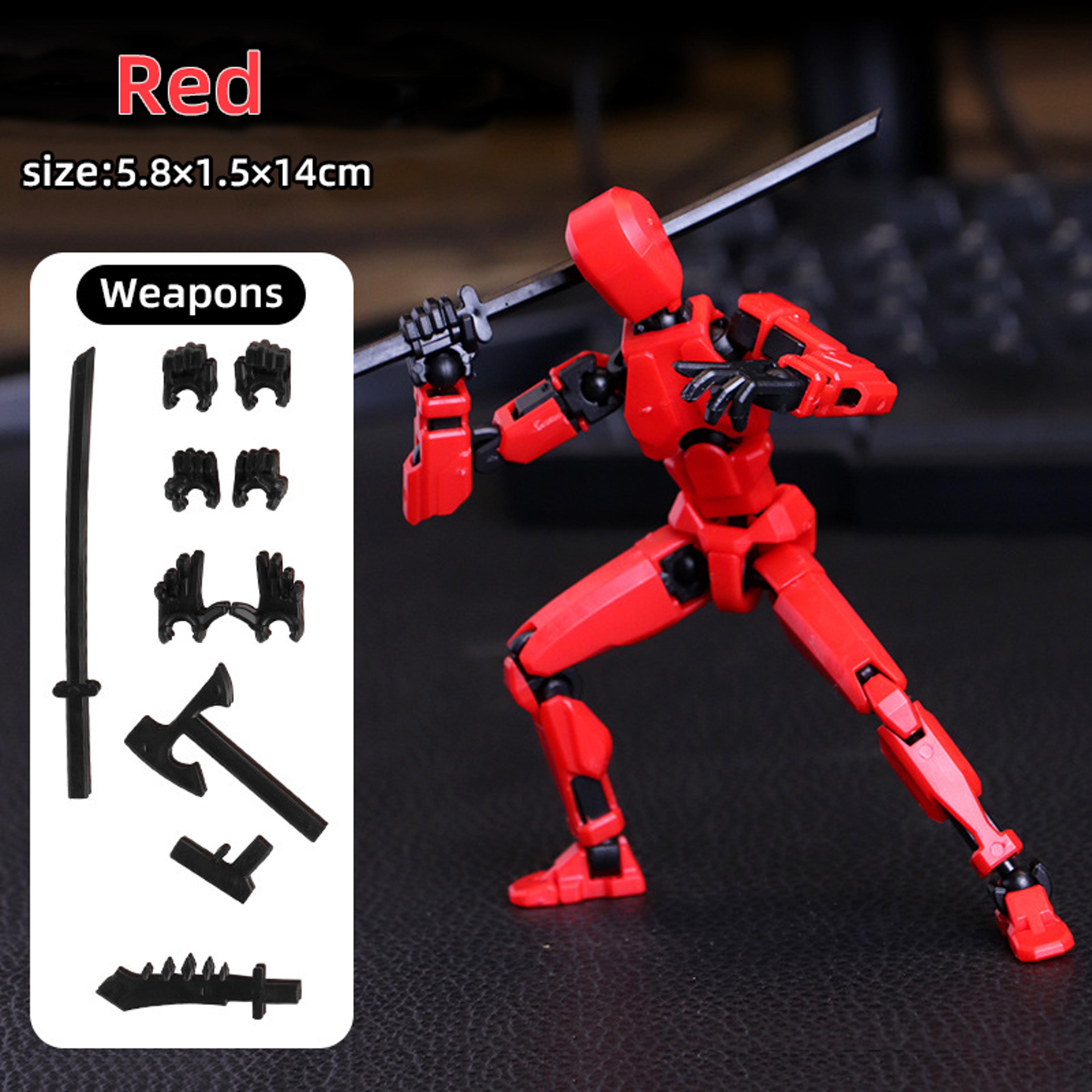 Movable Shapeshift Robot Mannequin Action Figure Multi Jointed Design For Kids  Adults 7