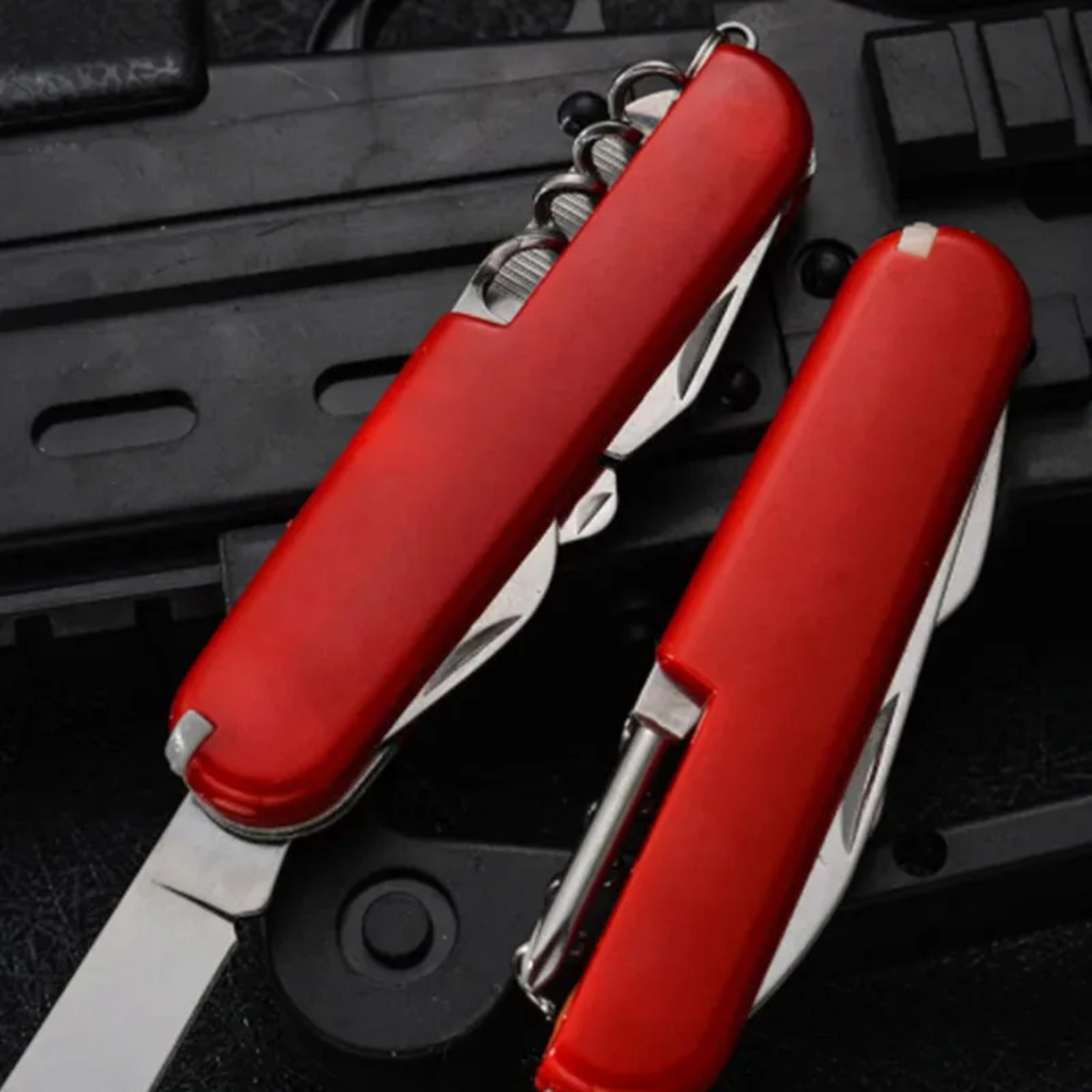 Multifunctional EDC Folding Knife Compact Outdoor Survival Tool For Camping  Hiking 0