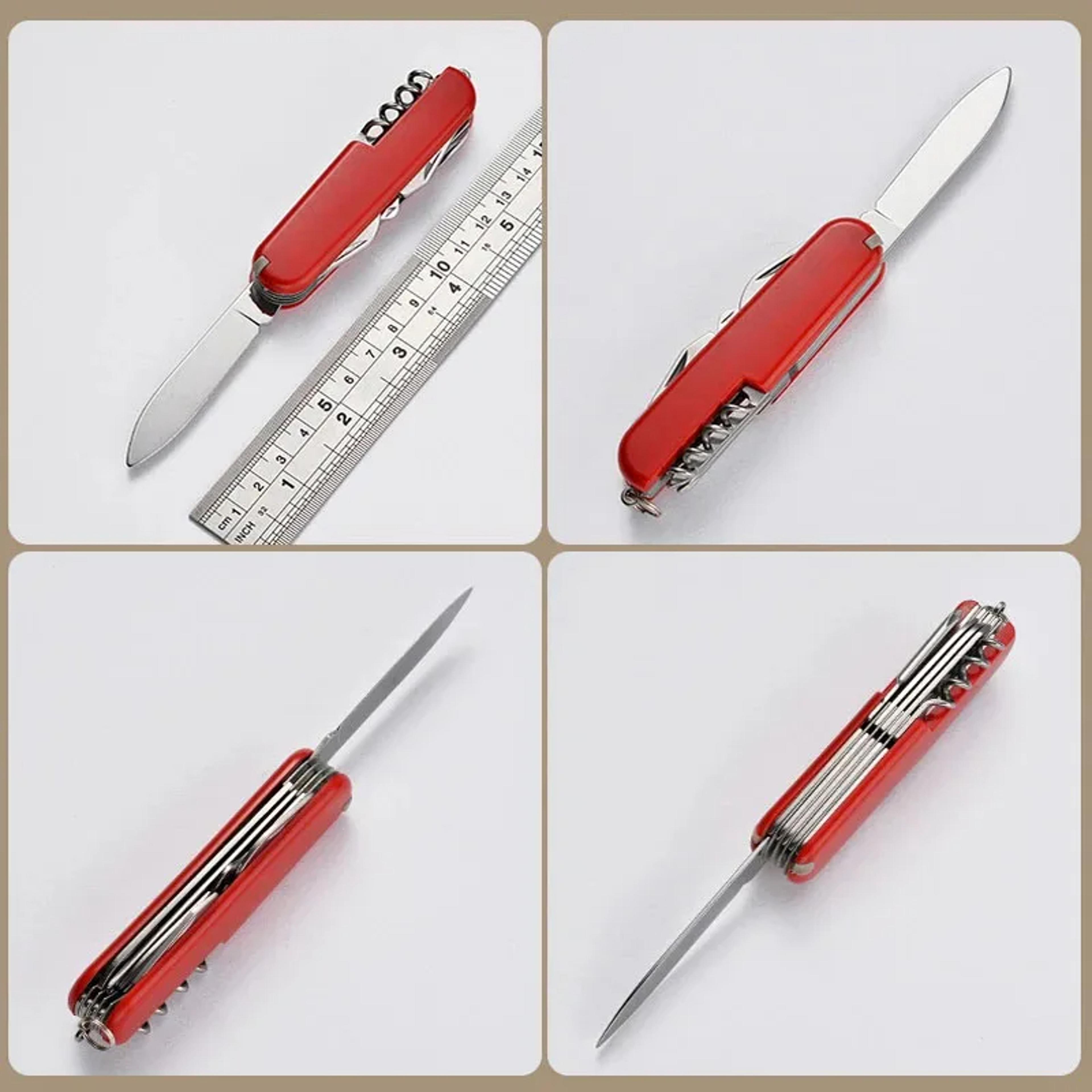 Multifunctional EDC Folding Knife Compact Outdoor Survival Tool For Camping  Hiking 1