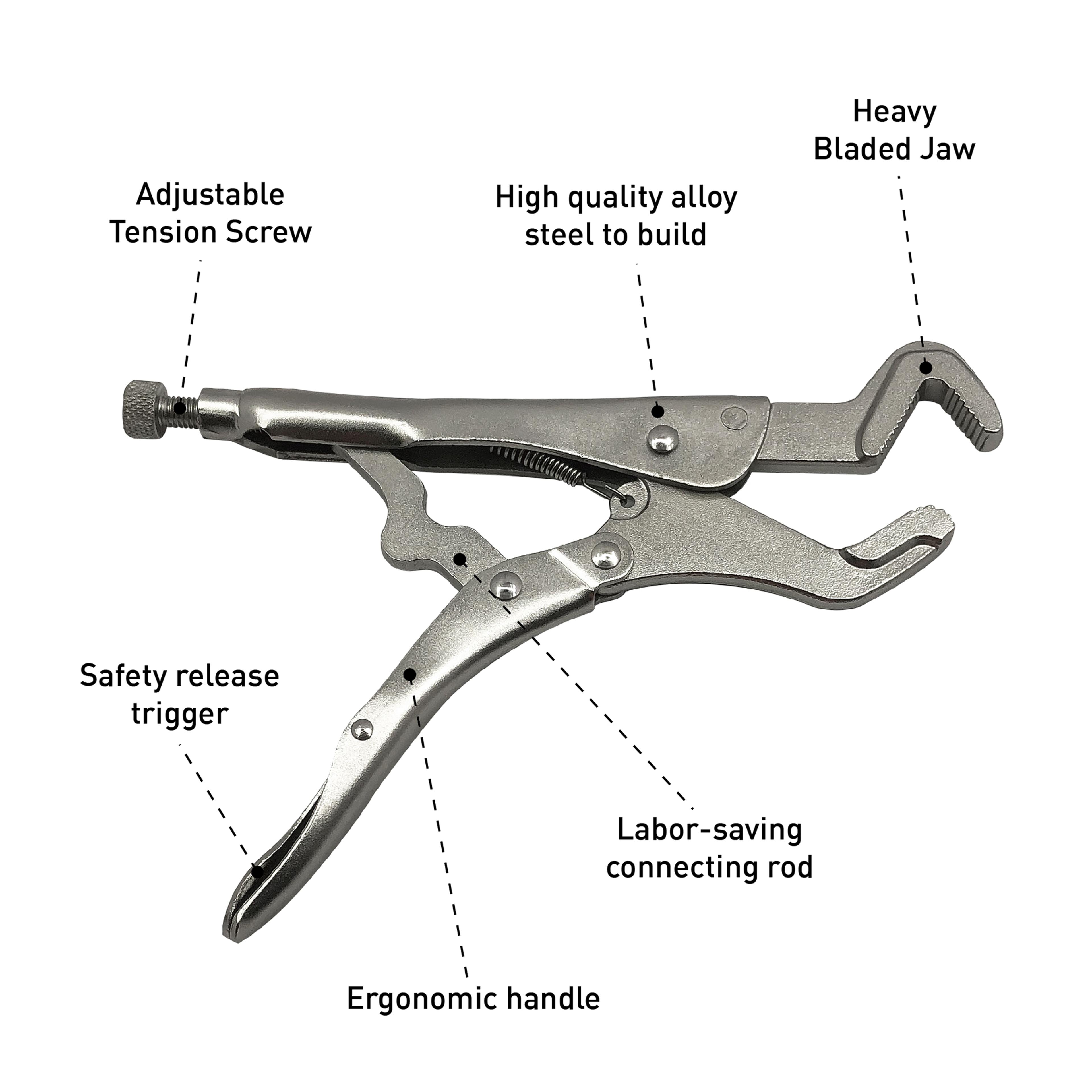 Professional Adjustable Parrot Nose Locking Pliers Durable Multitool For Handyman  DIY Projects 3