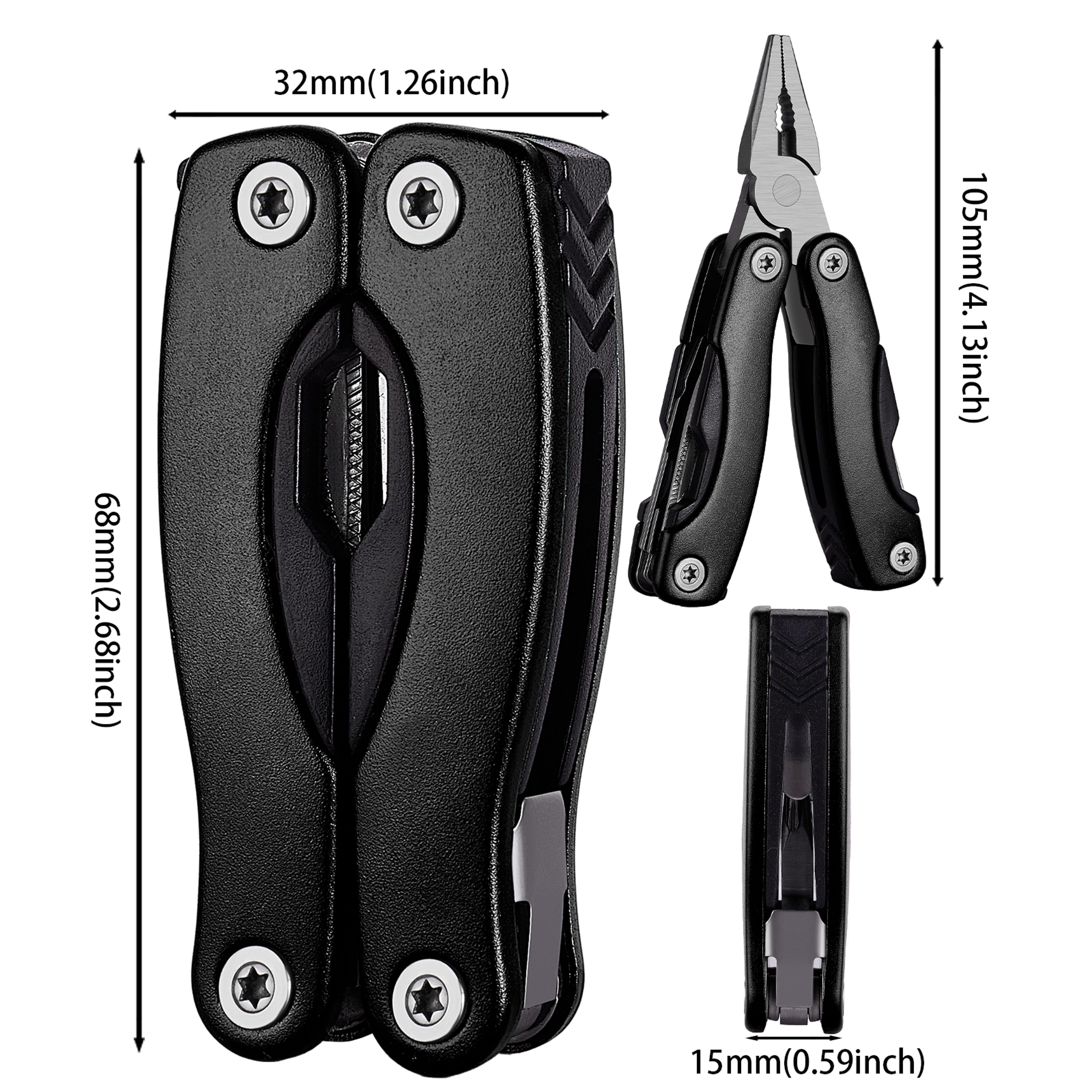 Portable Pocket Multitool Pliers Multifunctional Camping Tool With Knife Screwdriver  More 10