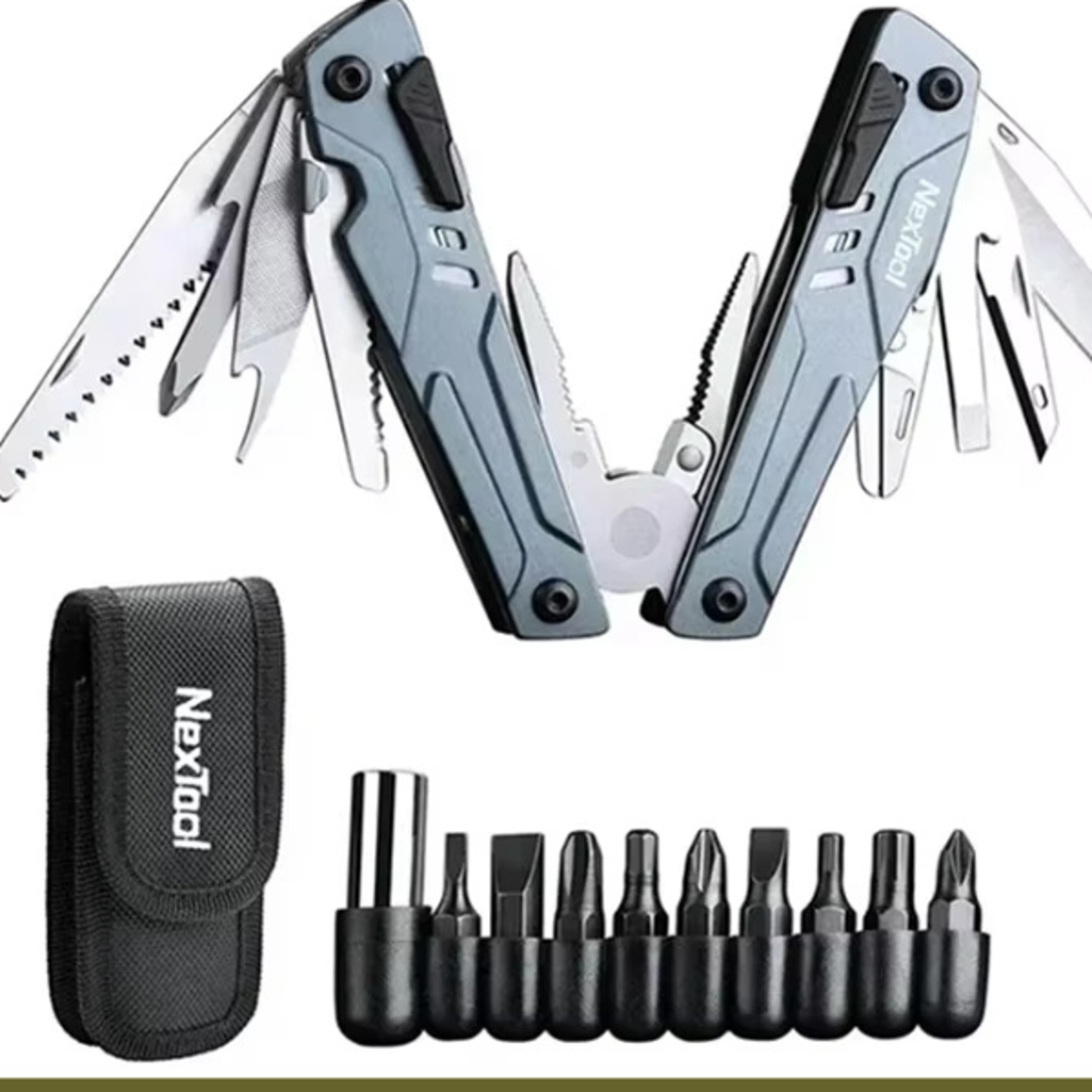 NexTool Sailor Pro 14 In 1 Multitool Folding Pliers Portable Scissors Opener Screwdriver Outdoor Cam