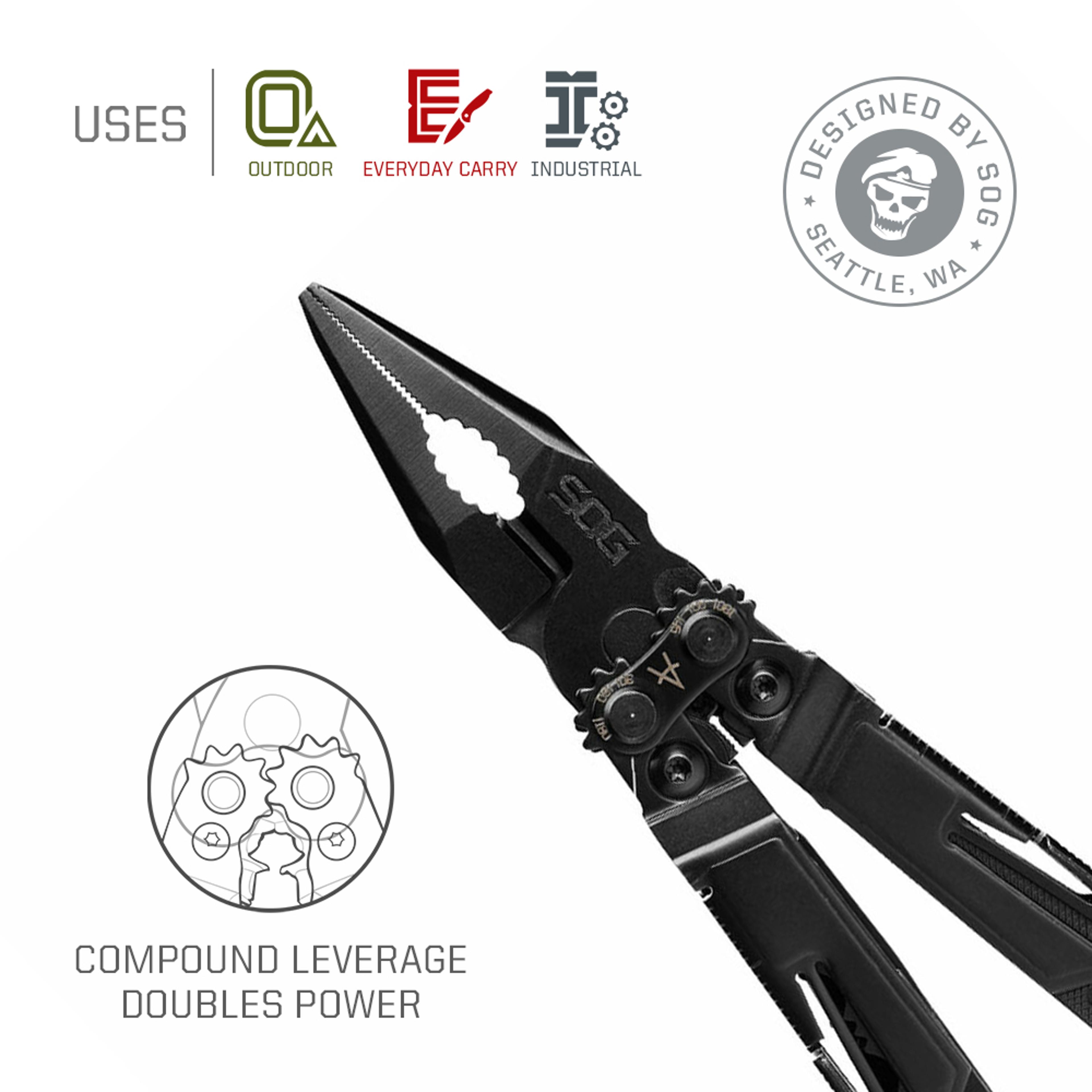 Compact Tactical Multi Tool With Folding Pliers  Knife EDC Outdoor Gear 1
